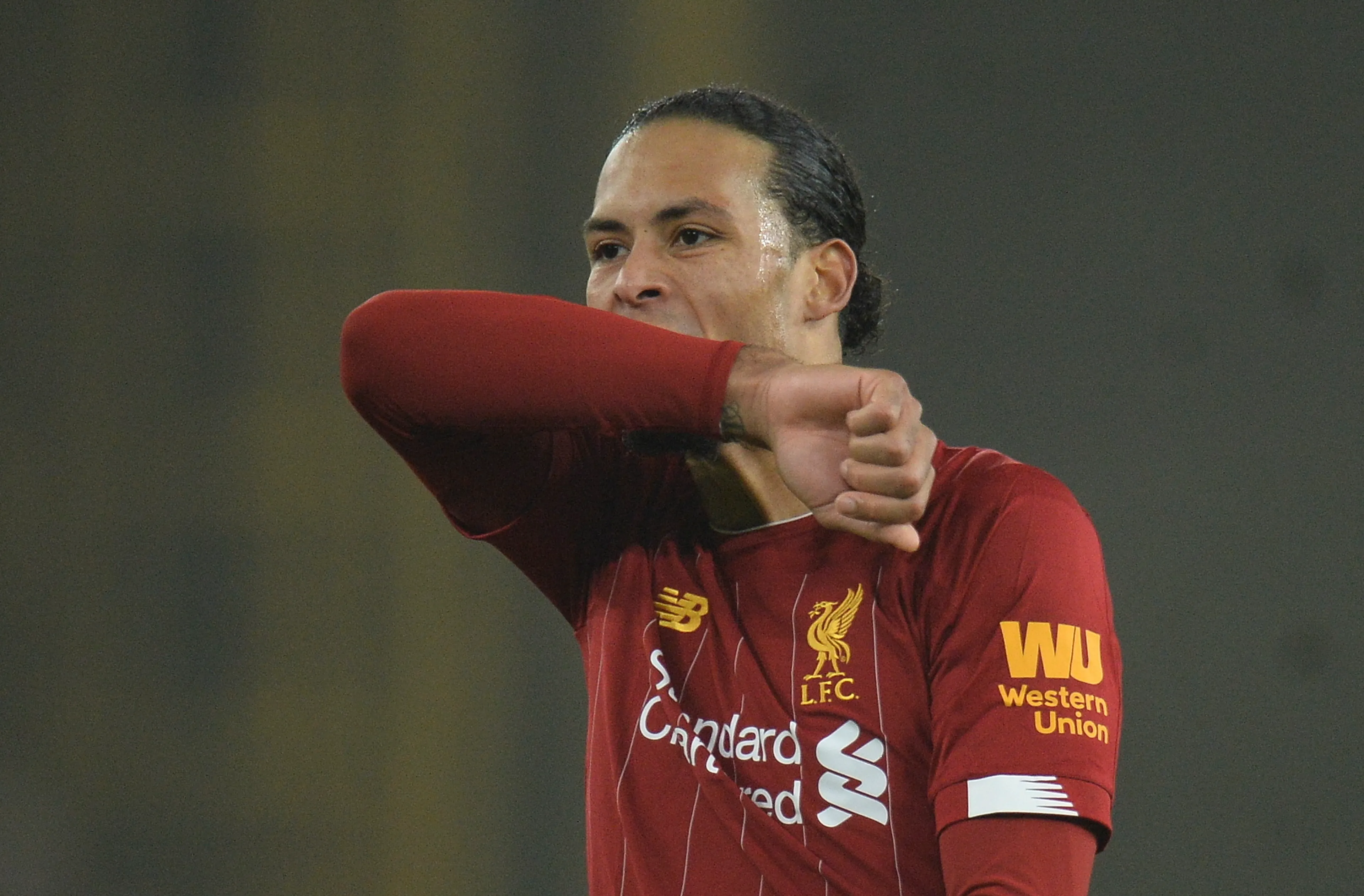 Van Dijk niet meer in de stemming om te voetballen