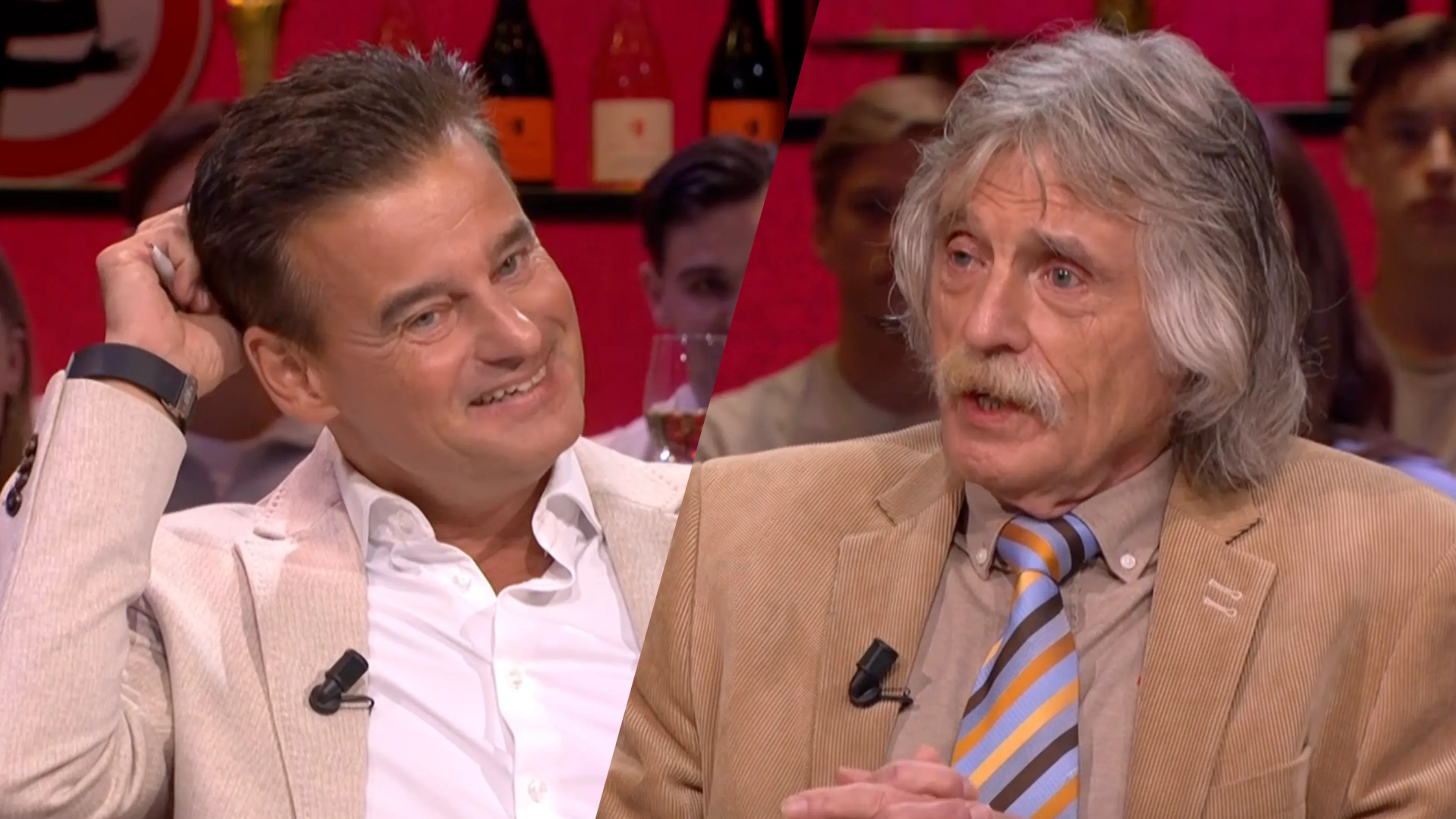 Johan Derksen vol verbazing na uitspraken Wilfred Genee: 'Er wordt geschiedenis geschreven!'