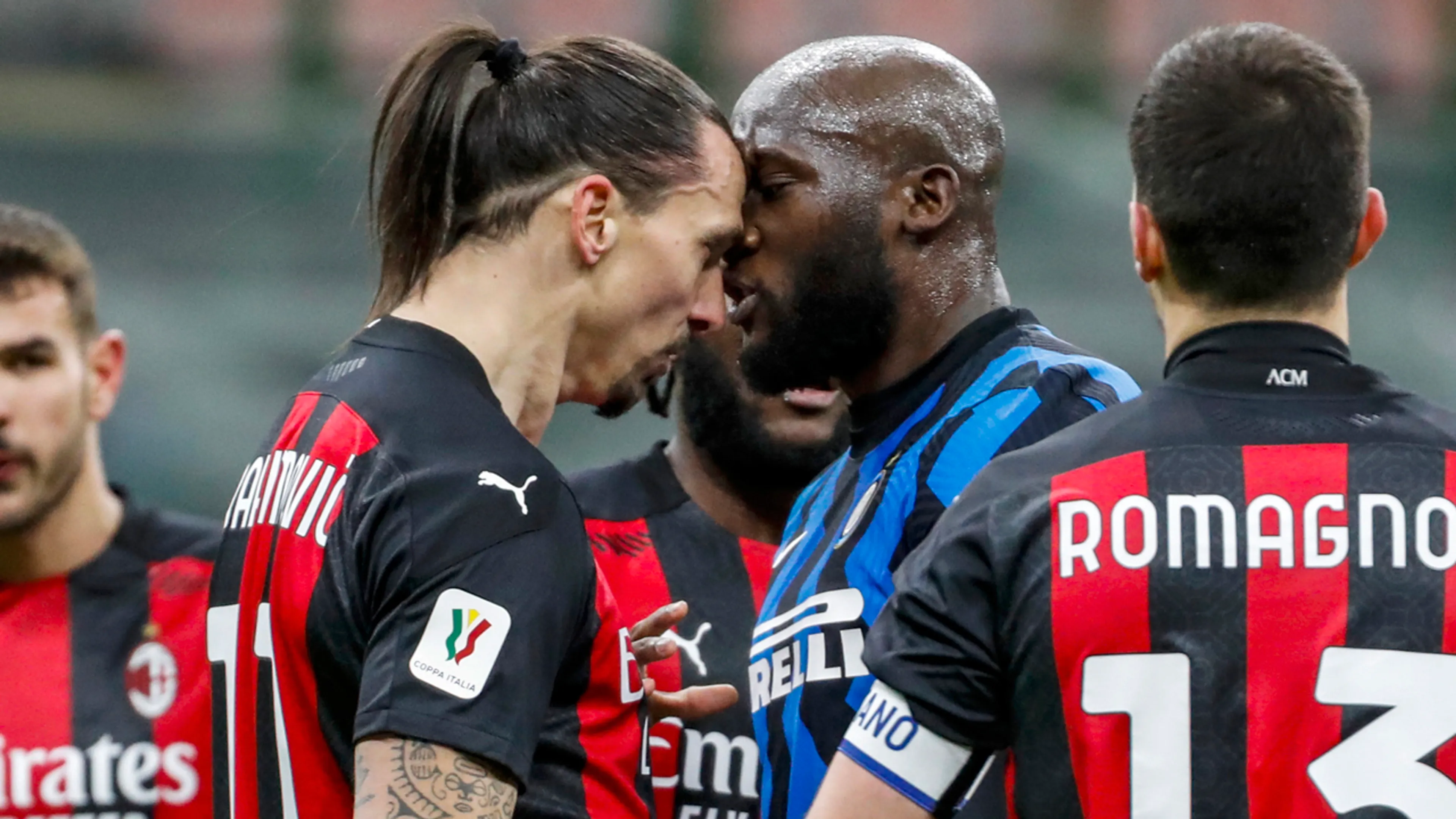 Italiaanse bond start onderzoek naar clash Zlatan en Lukaku