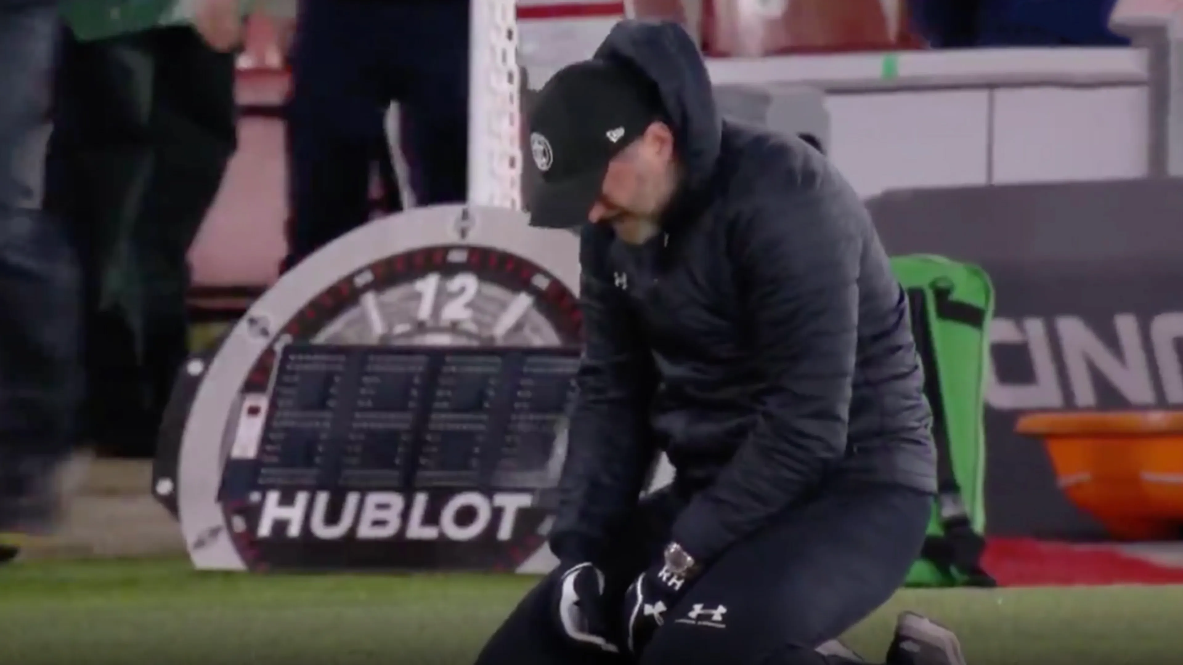Southampton-coach in tranen na overwinning op Liverpool