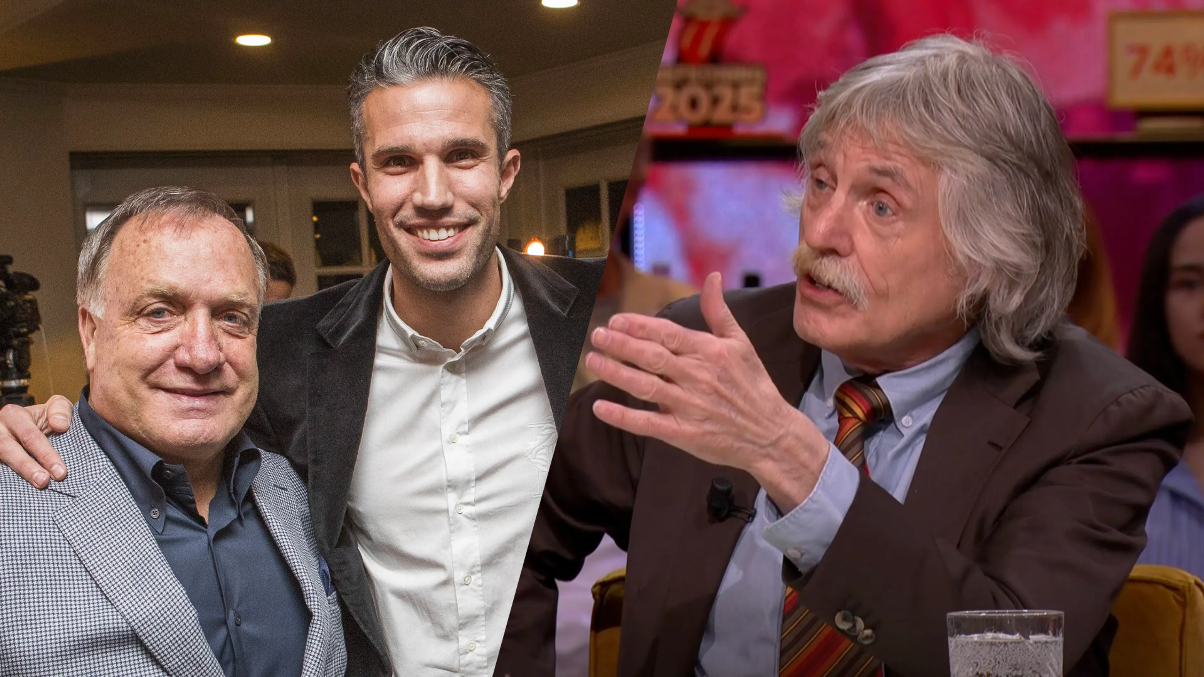 Johan Derksen over Dick Advocaat als adviseur van Robin van Persie: 'Circus, topclub-onwaardig!'