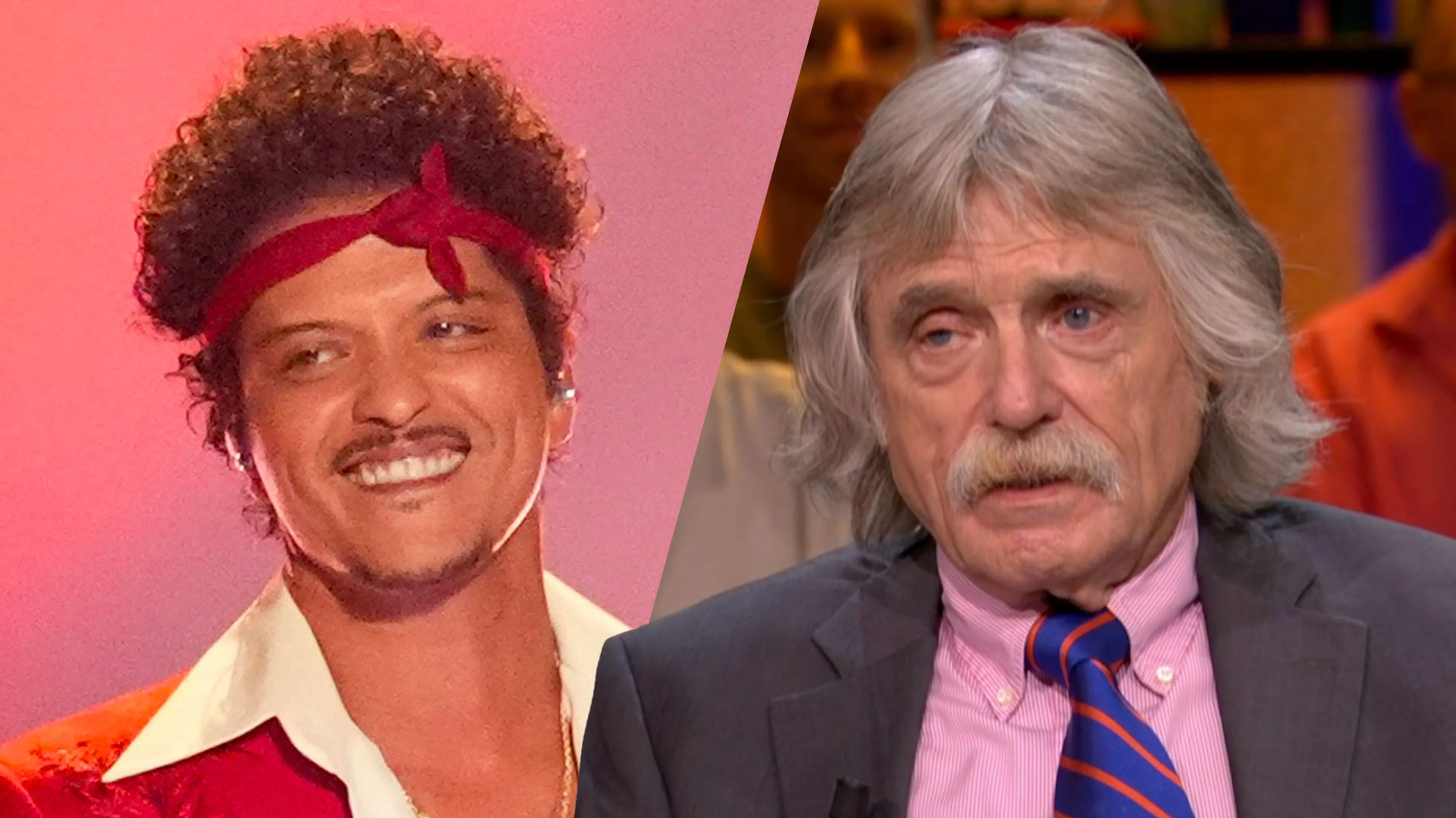 Johan Derksen geen fan van Bruno Mars: 'Dat is een kinderartiest!'