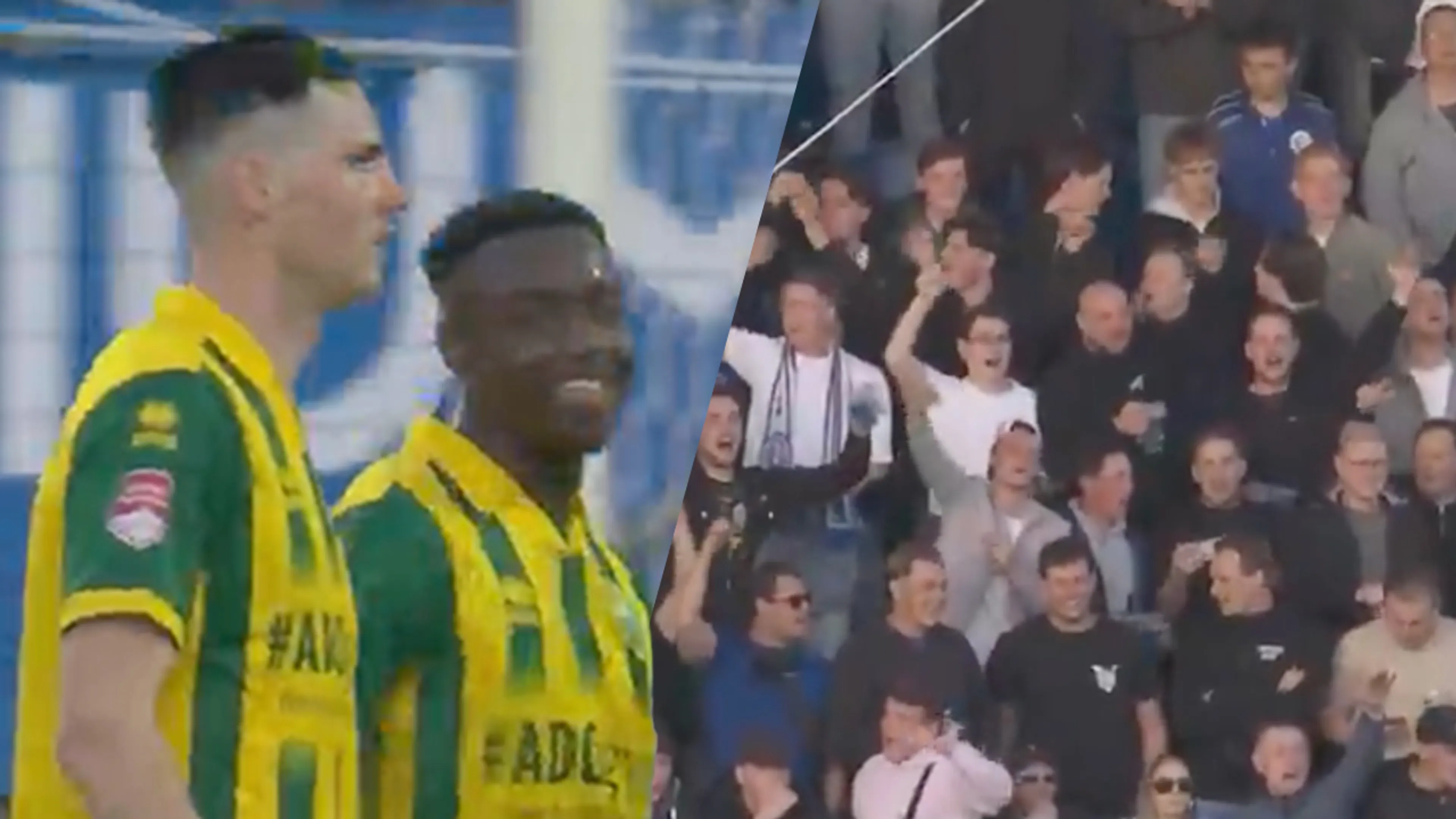 Video: FC Den Bosch-publiek juicht na doelpunt ADO Den Haag: 'Tien, tien, tien!'