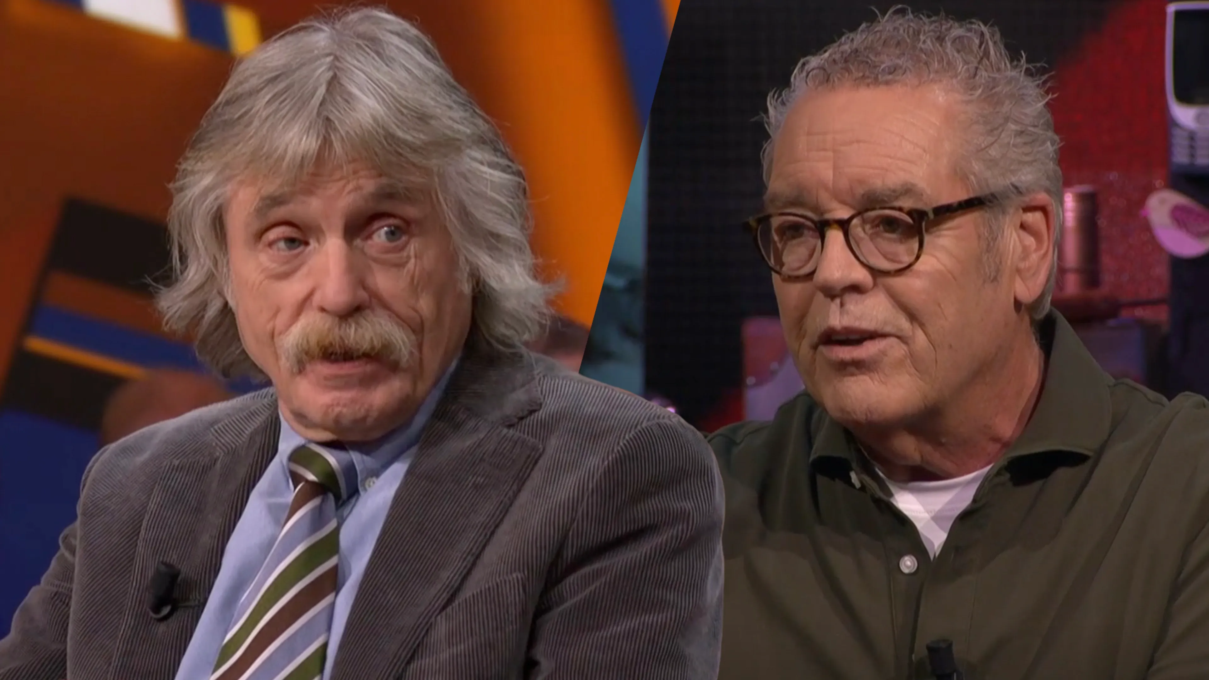 Johan Derksen tegen Olav Mol: 'Ik vind Formule 1 een B-sport!'