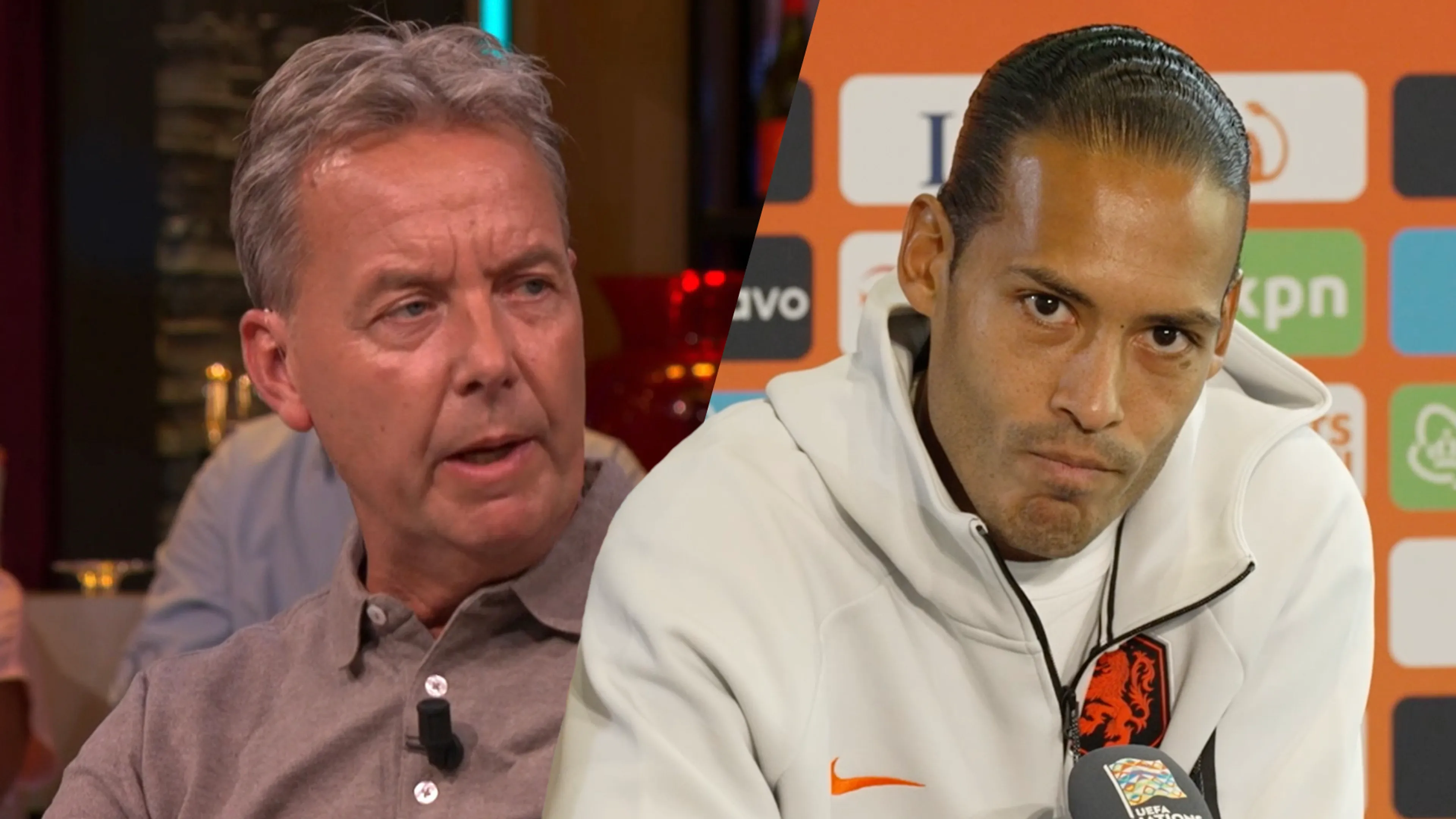 Virgil van Dijk vs. Valentijn Driessen: 'Jouw woorden gingen helemaal nergens over!'