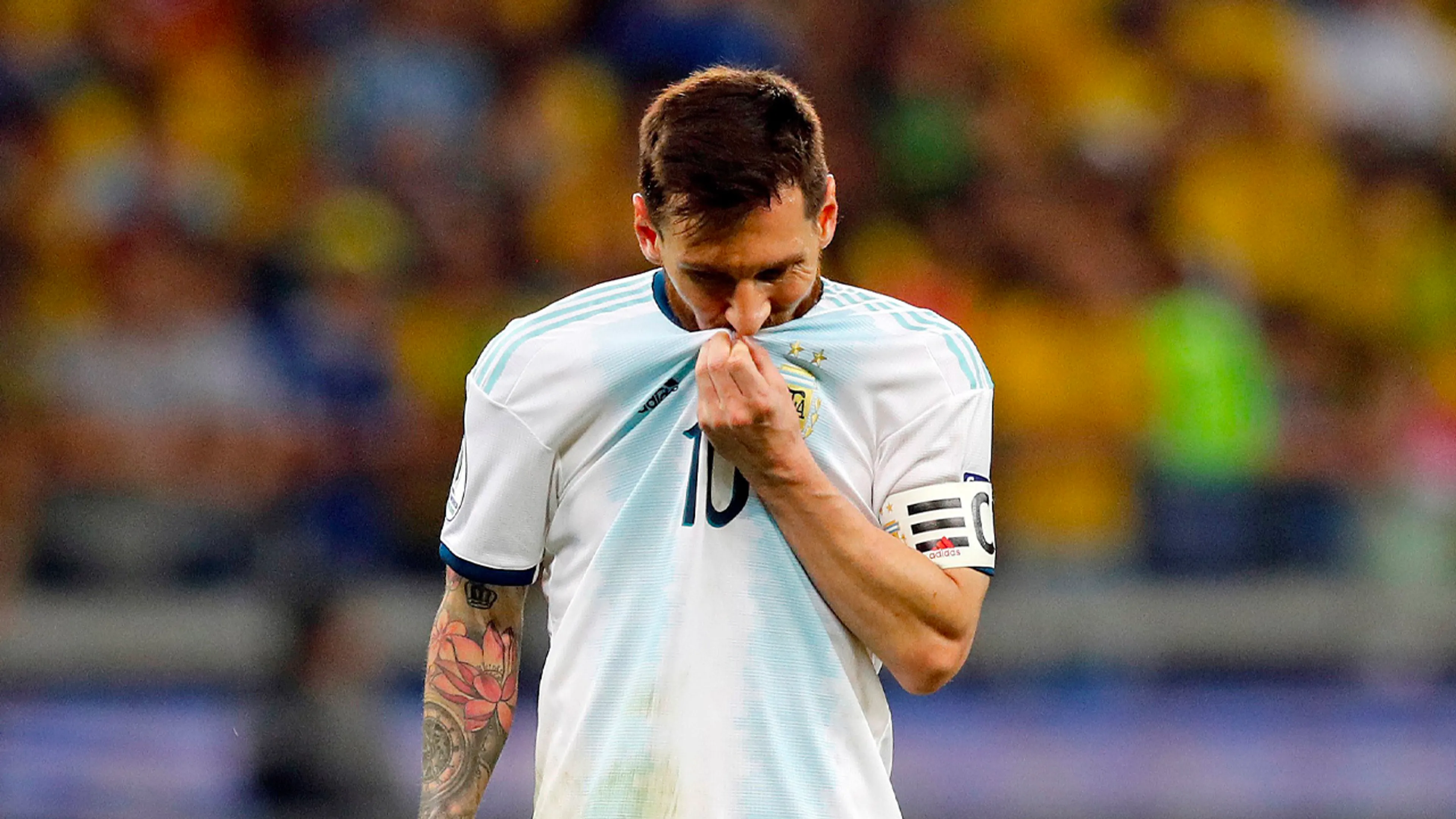 Messi opnieuw zonder prijs met Argentinië