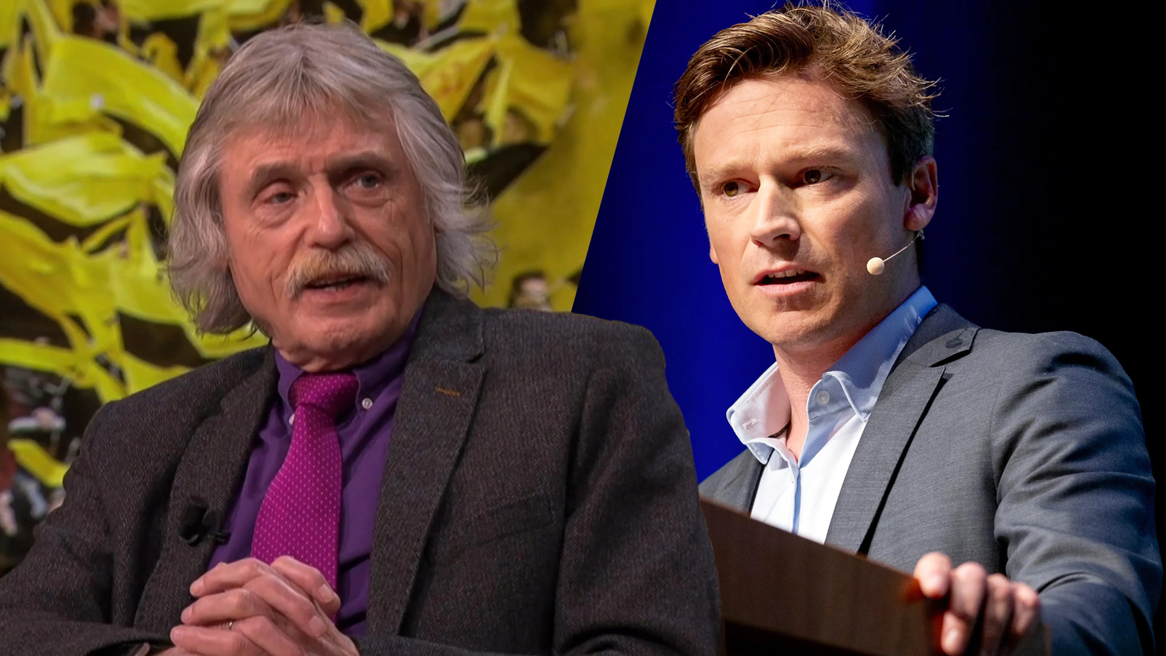 Johan Derksen ergert zich opnieuw aan Sander Schimmelpenninck: ‘Het is zo’n ontzettende lul!'