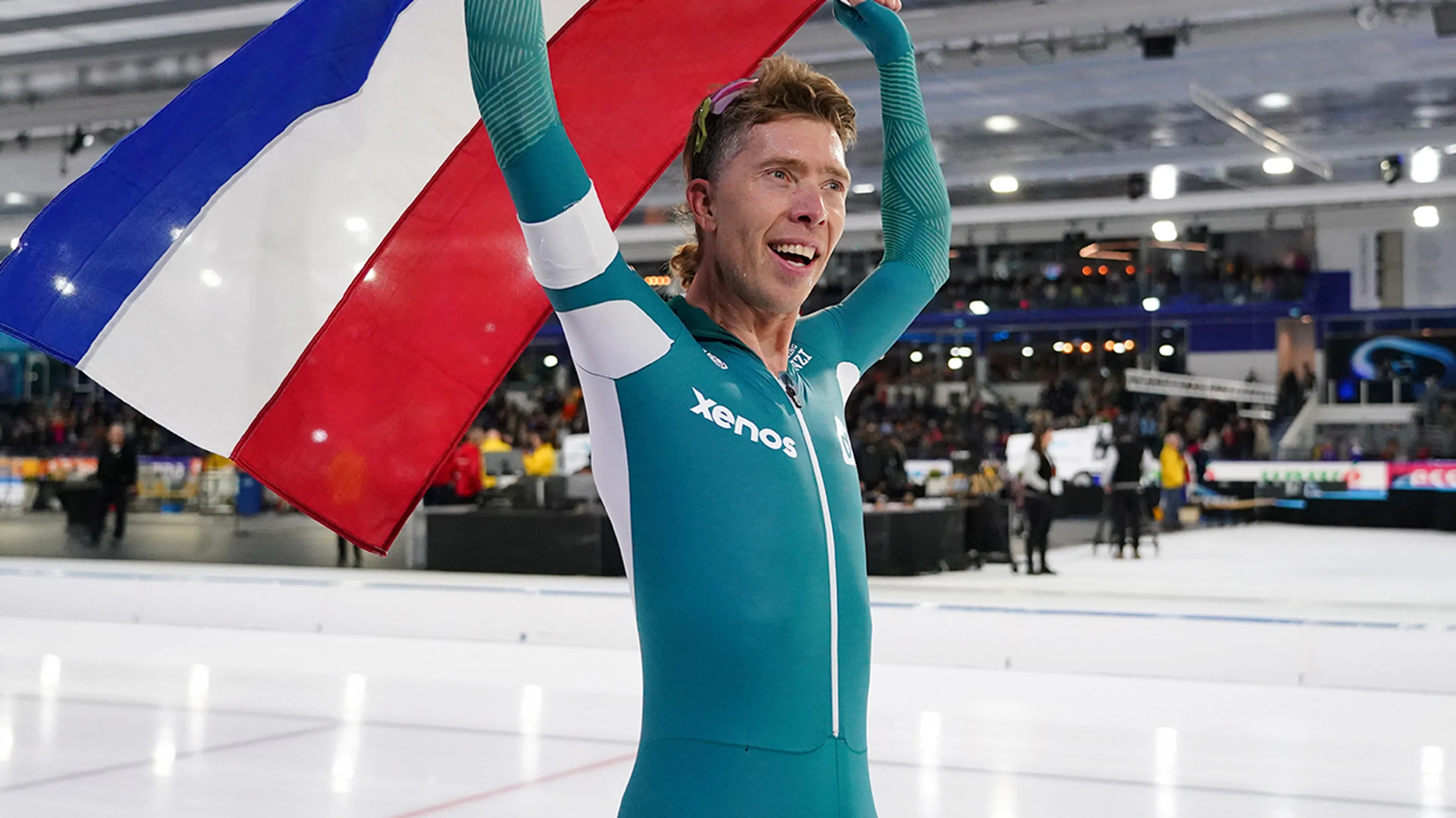 Jorrit Bergsma (39) kroont zich tot oudste Nederlands kampioen ooit na titel op 10 kilometer