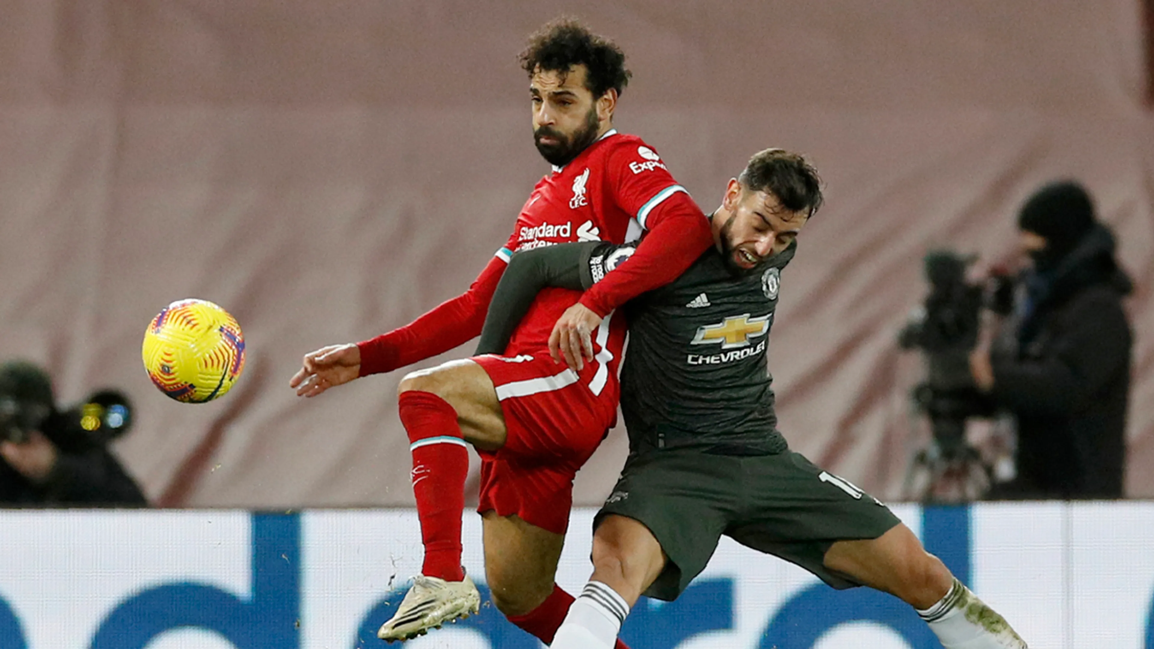 Topper tussen Liverpool en Manchester United eindigt onbeslist