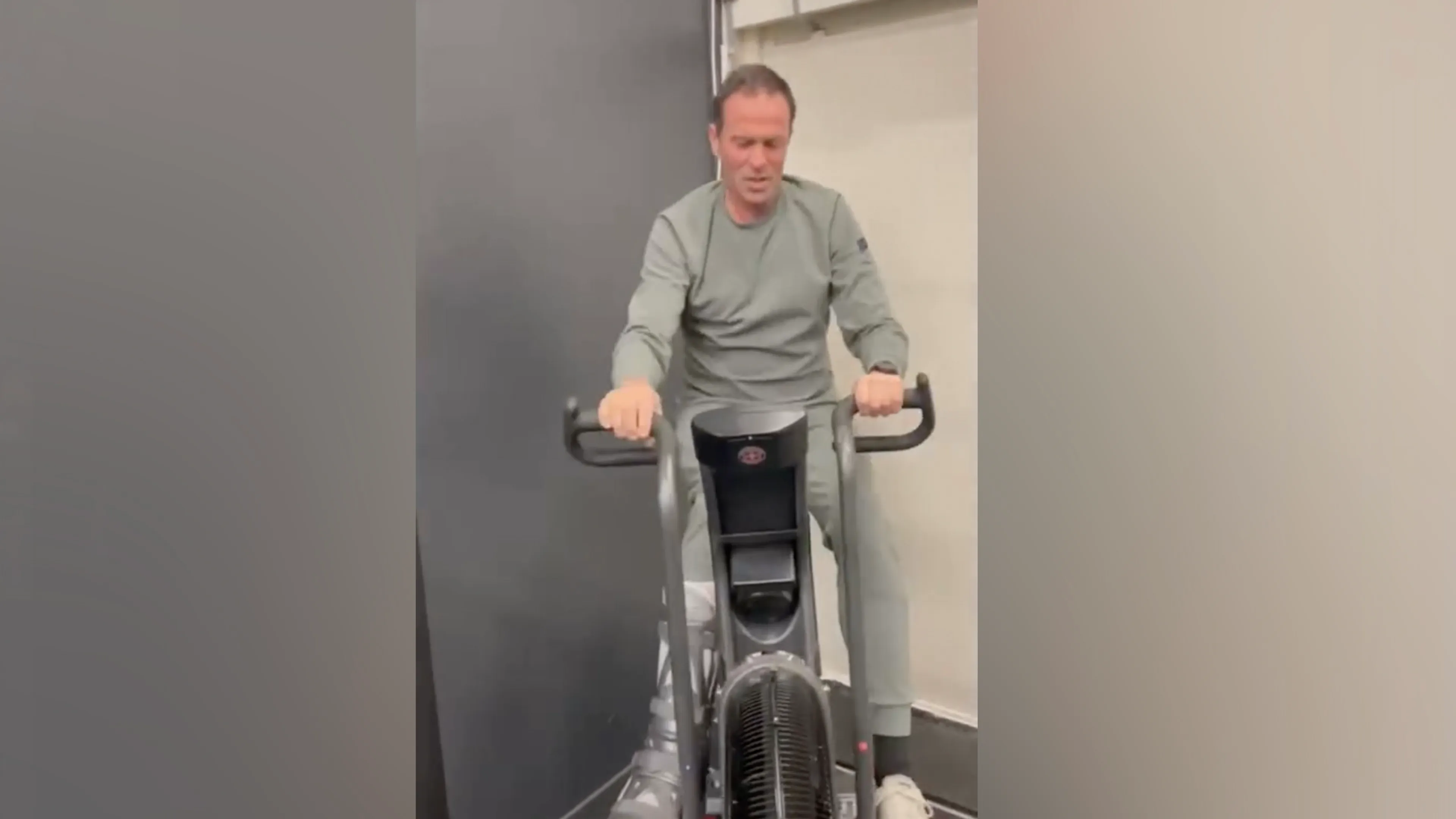 Bas Nijhuis werkt zich ondanks zware achillespeesblessure in het zweet!