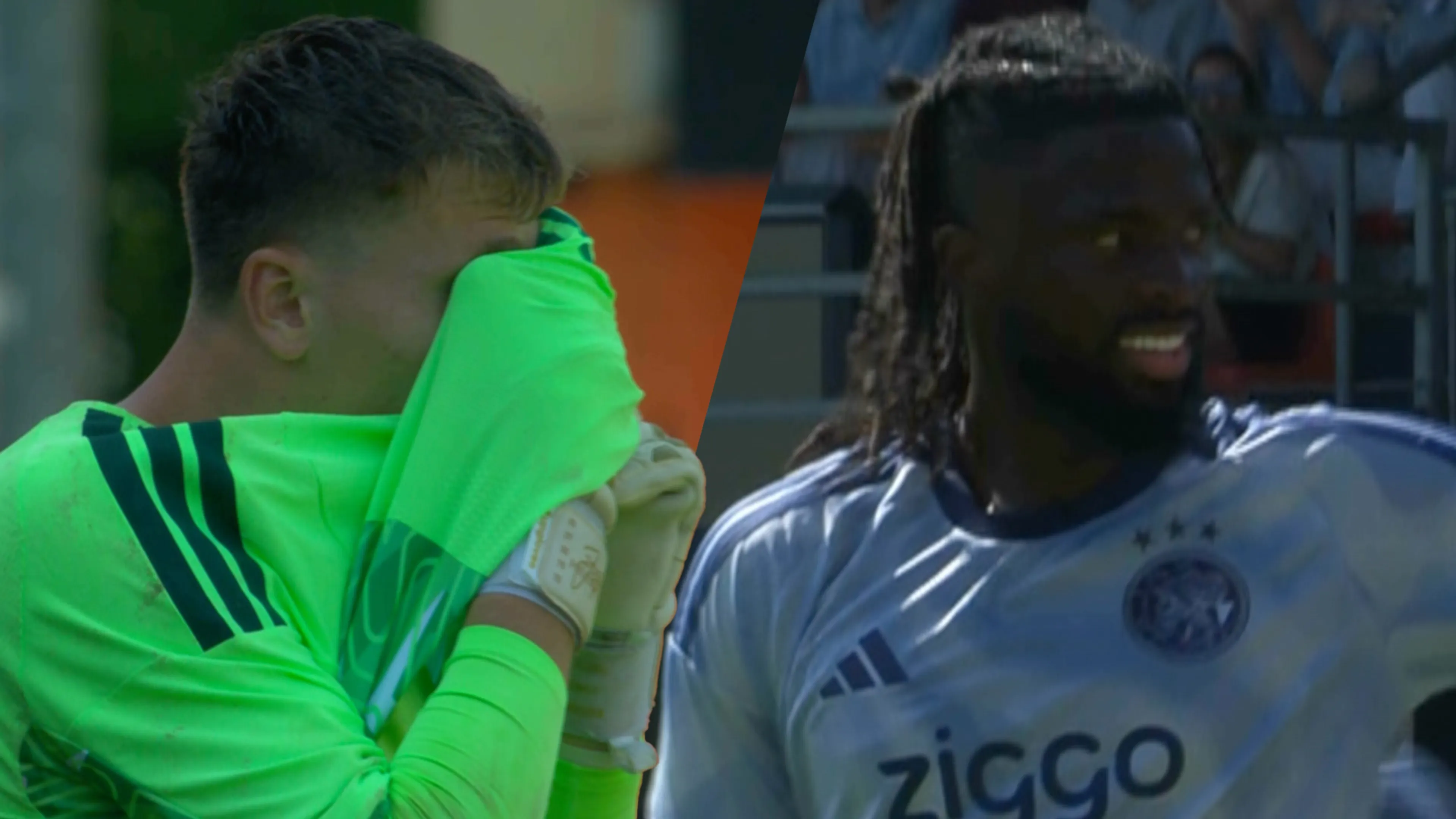 Videogoals: ongekende blunder van Ajax-doelman Heerkens; aanwinst Arokodare trefzeker