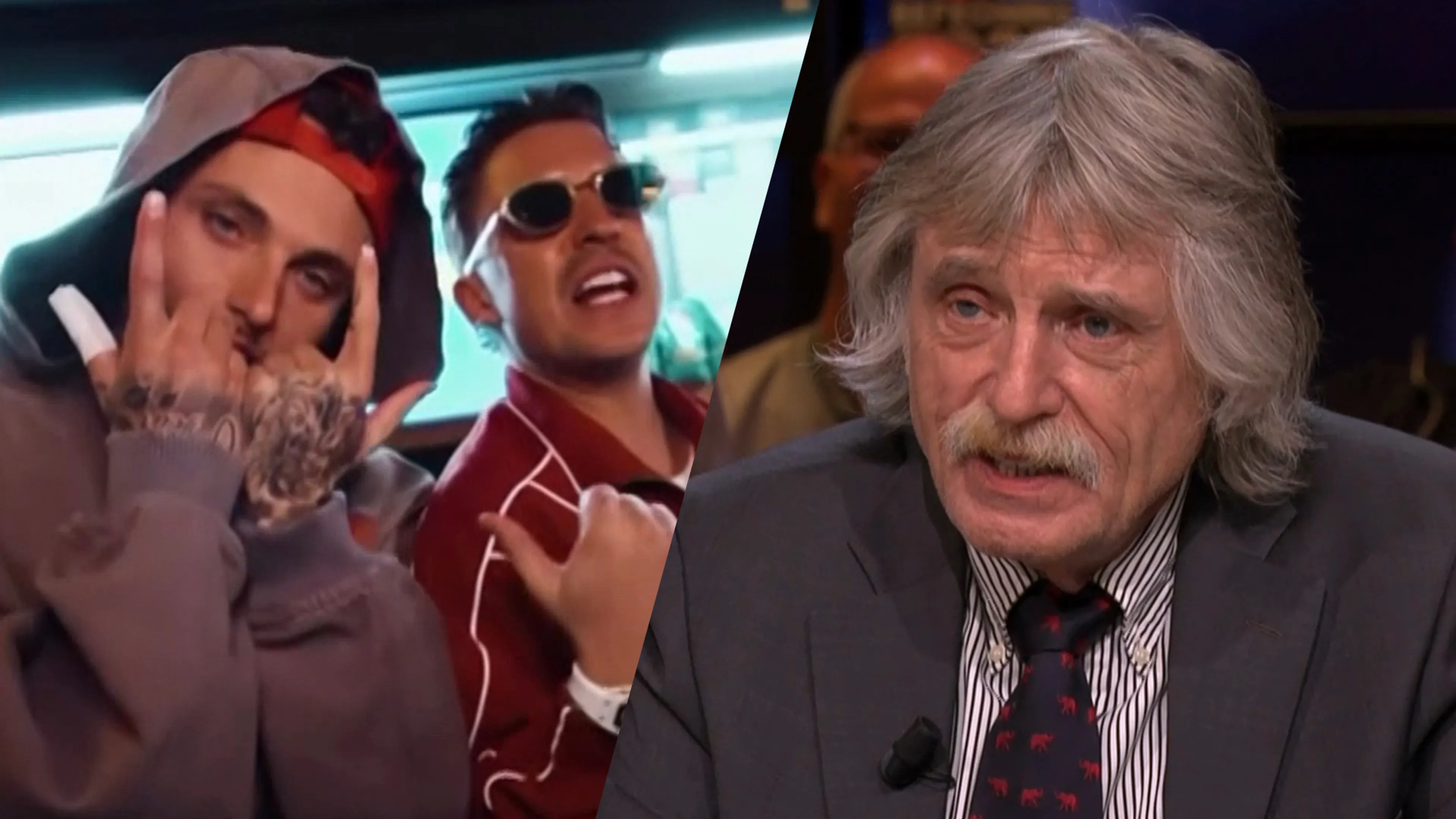 Wat vindt Johan Derksen van de nieuwe single van Noa Lang met Lil Kleine?