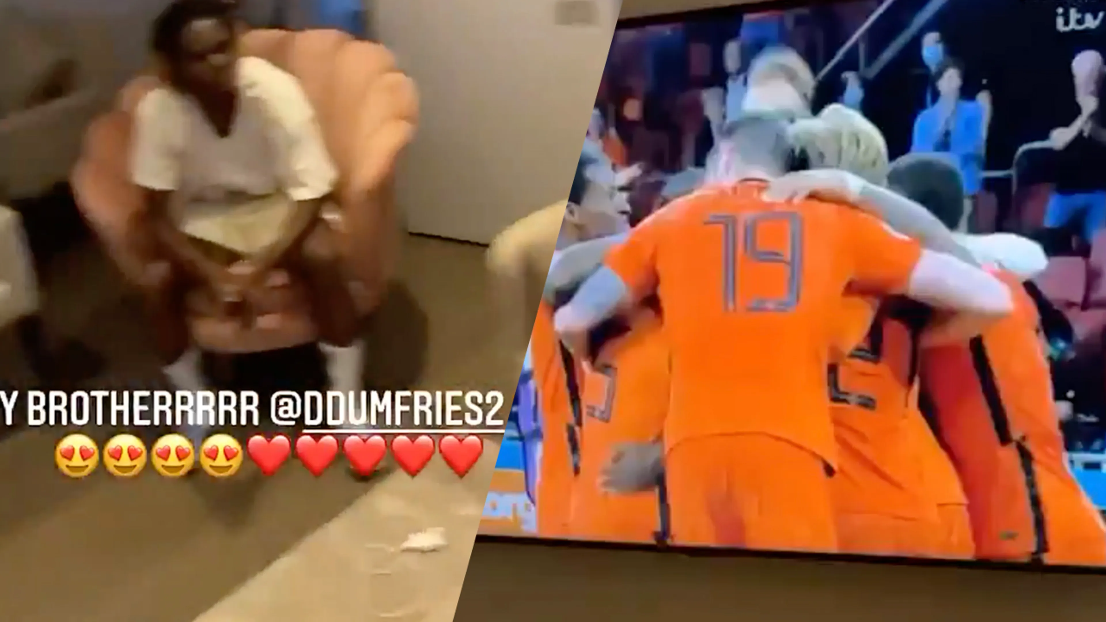 GOUD! Madueke gaat volledig uit zijn dak na winnende goal Dumfries