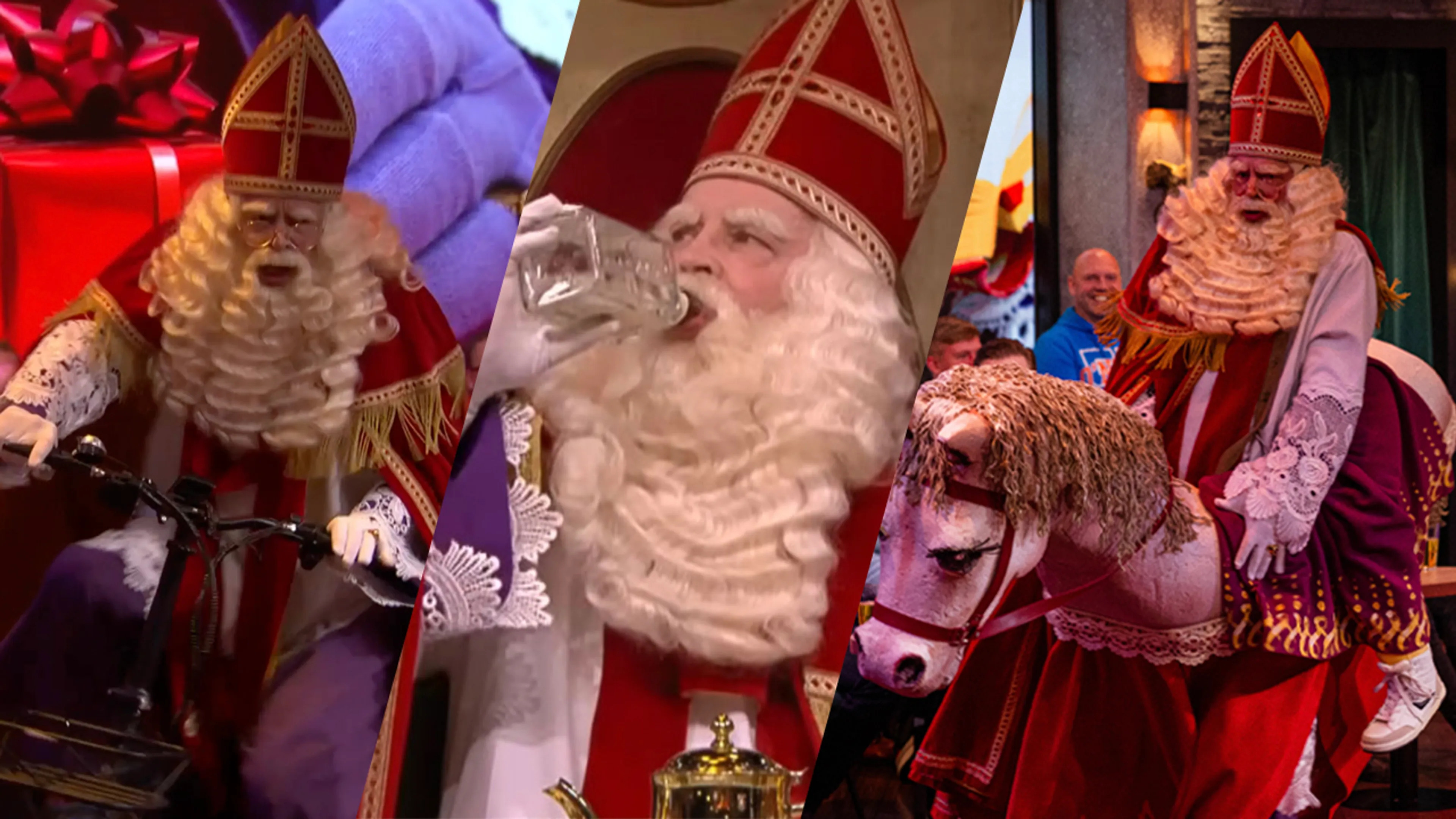 Zien! De legendarische optredens van Sinterklaas bij Vandaag Inside!