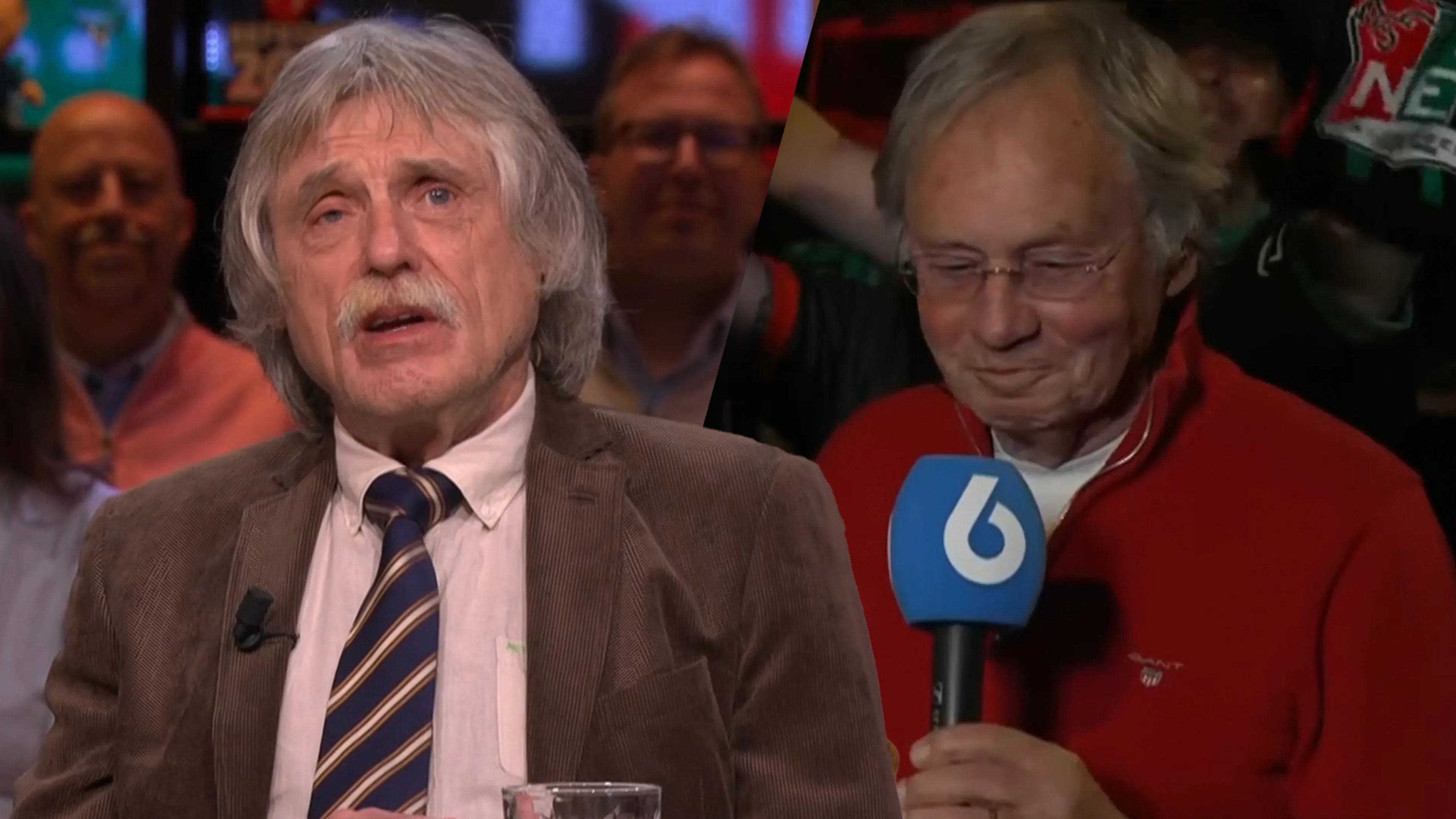 Prachtig moment: oude beste vriend van Johan Derksen verrast hem tijdens FaceTime-gesprek
