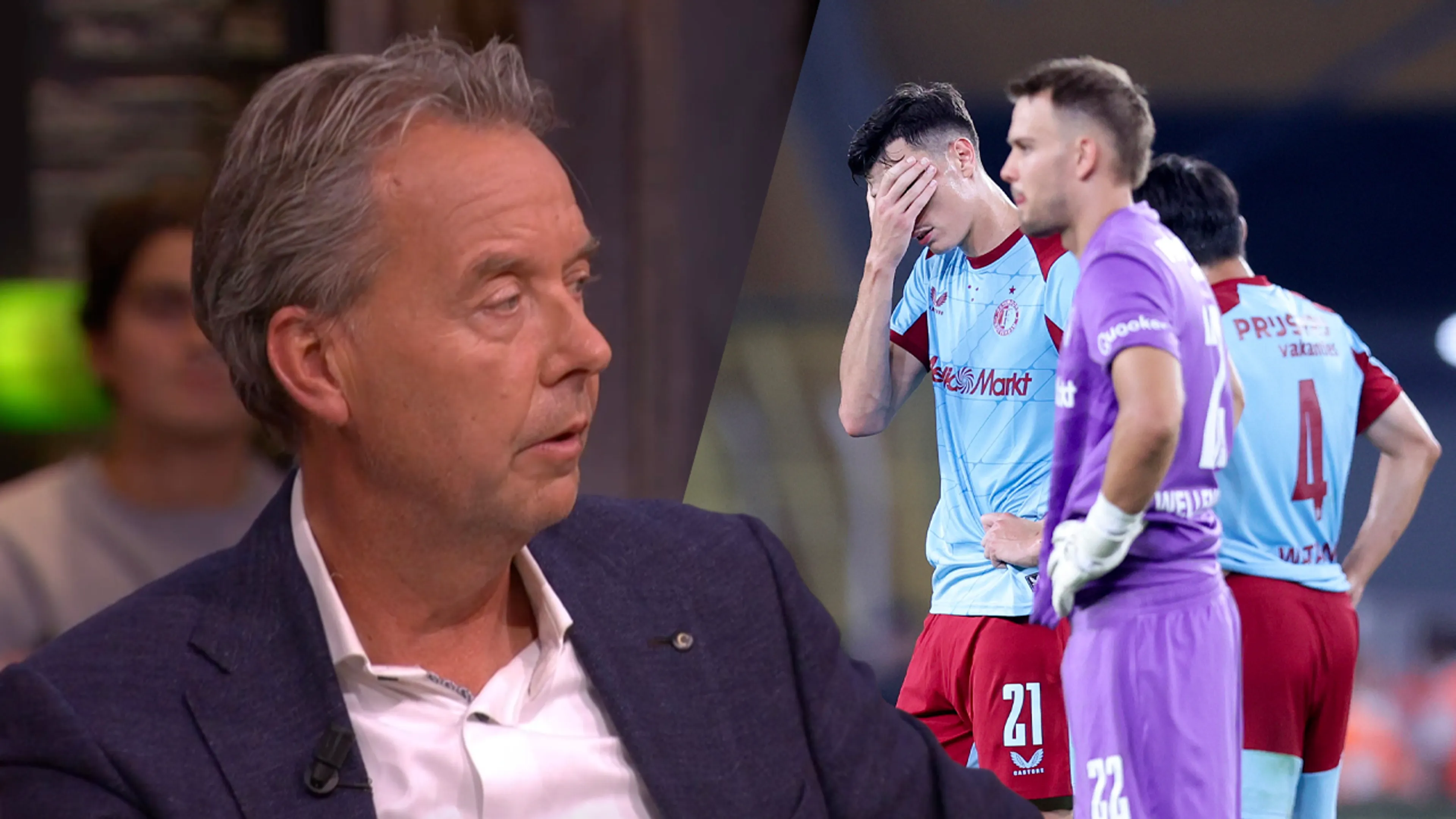 Valentijn Driessen na uitschakeling: 'Feyenoord financieel en sportief op hellend vlak'