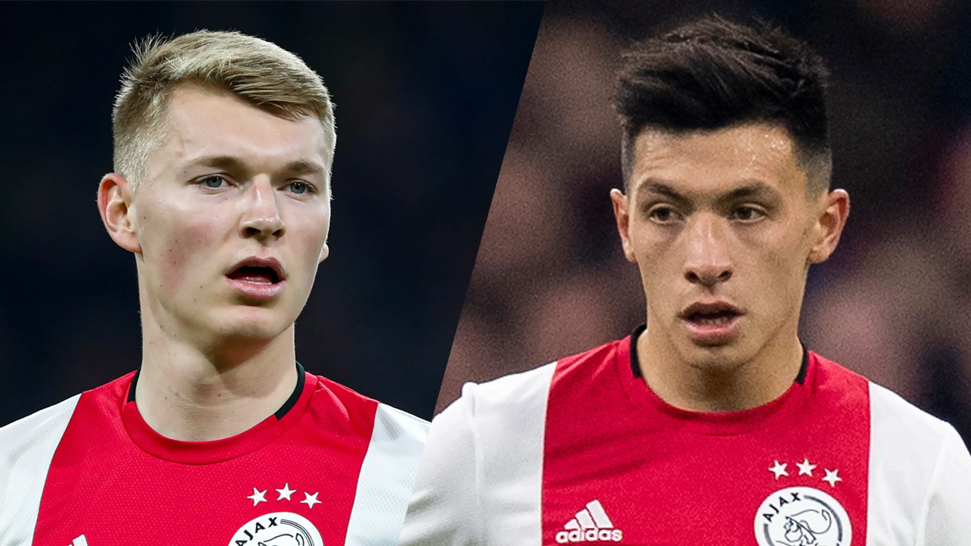 Ajax met Schuurs en Martínez centraal, Mazraoui op middenveld