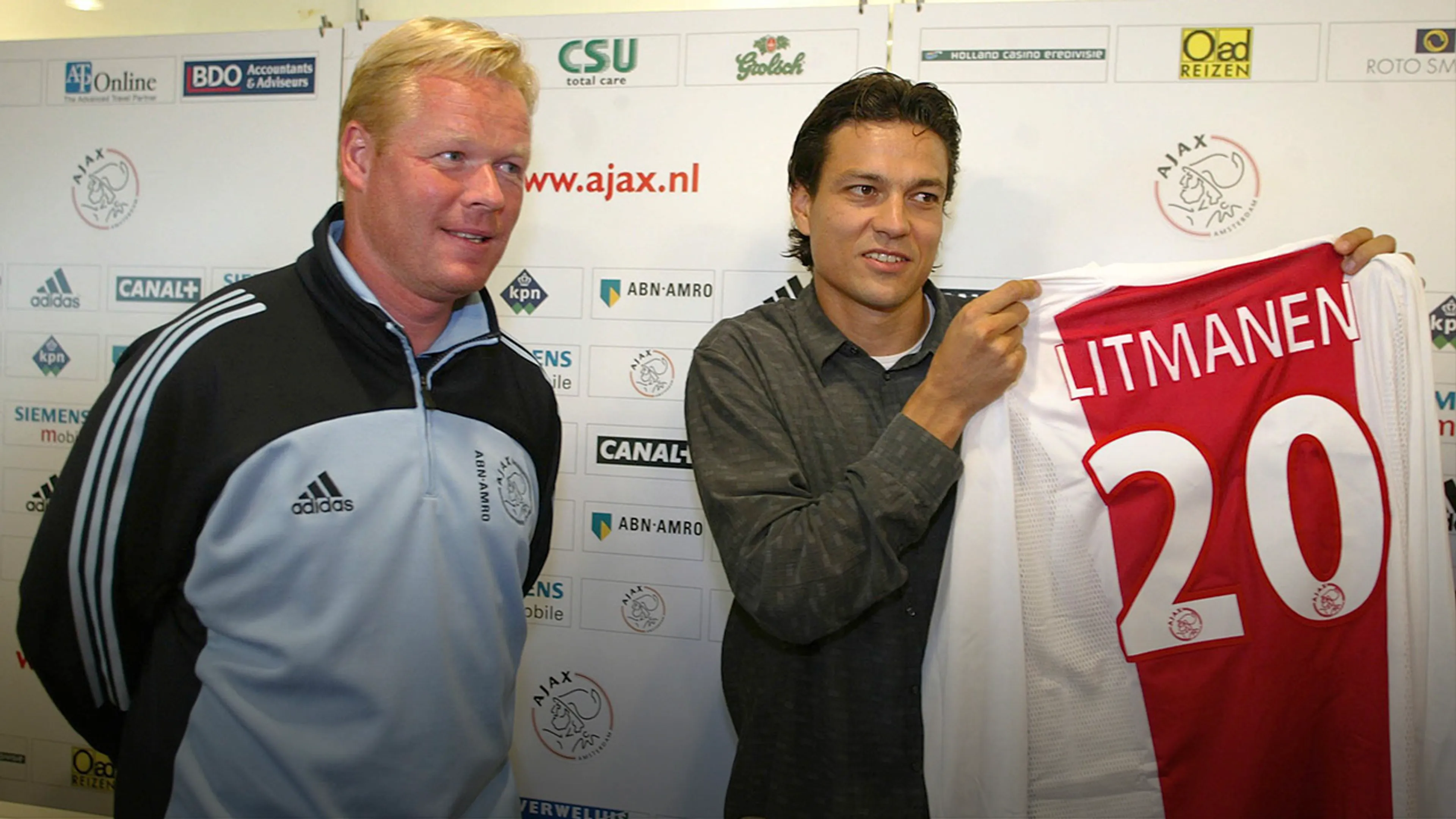 GESPOT: Jari Litmanen op tribune bij #ESTNED