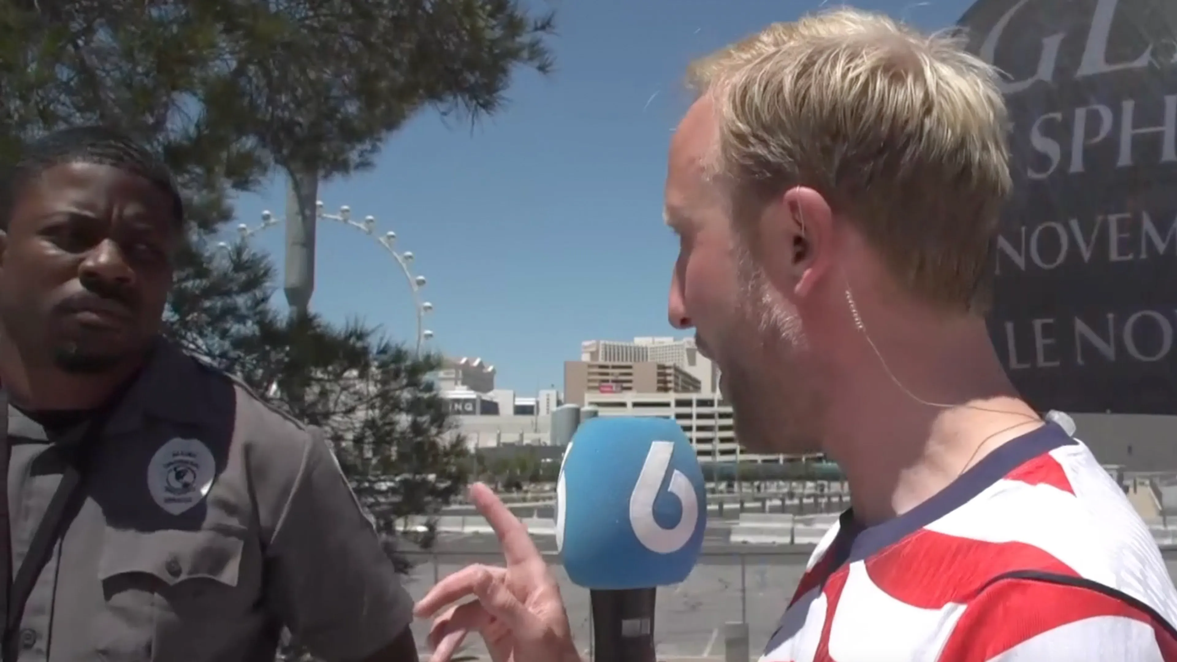 Raymond Mens gewaarschuwd door Amerikaanse politie-agent: 'You have to go'