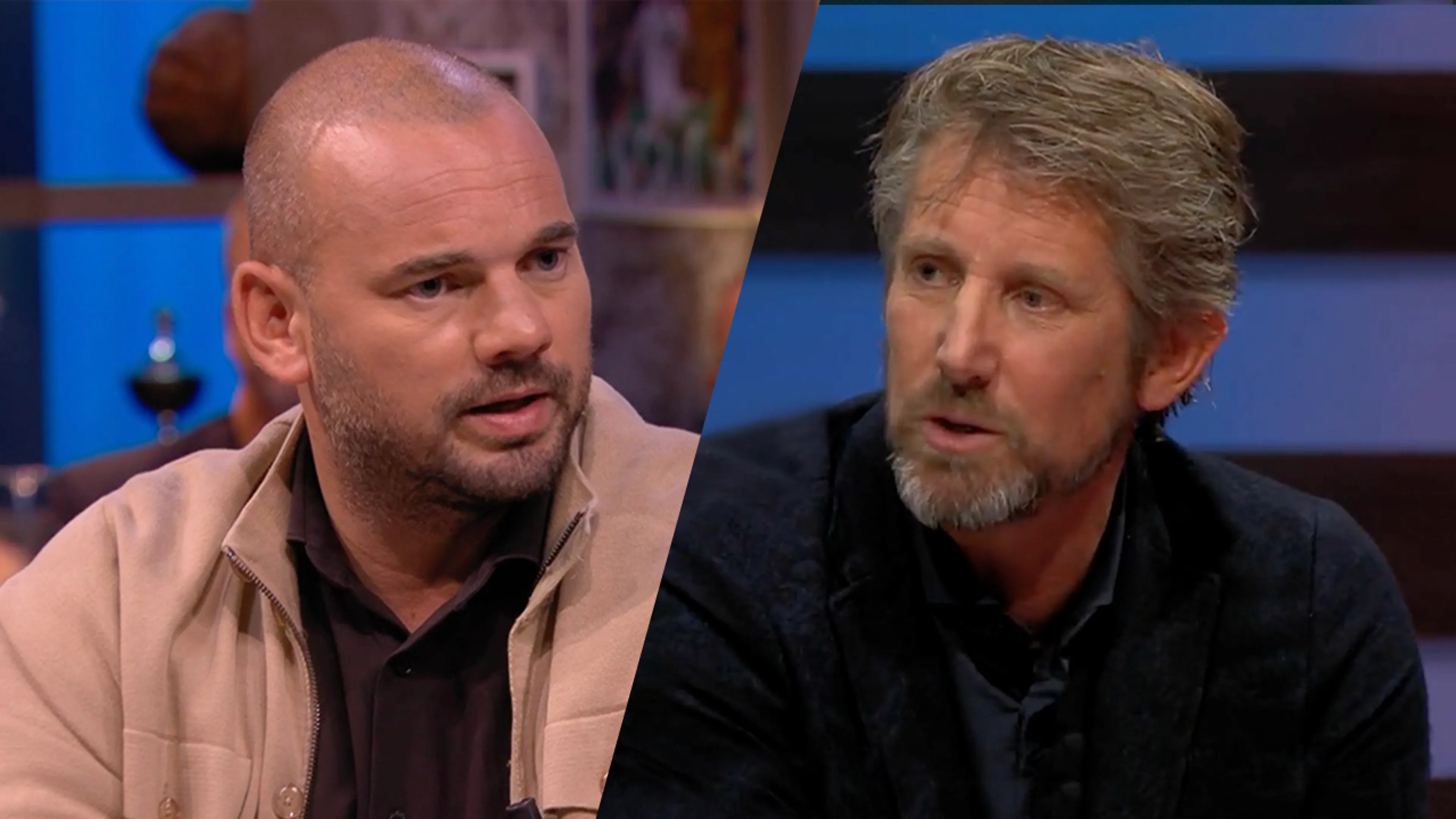 Van der Sar niet blij met woorden Sneijder in Veronica Offside: 'Wees een vent'