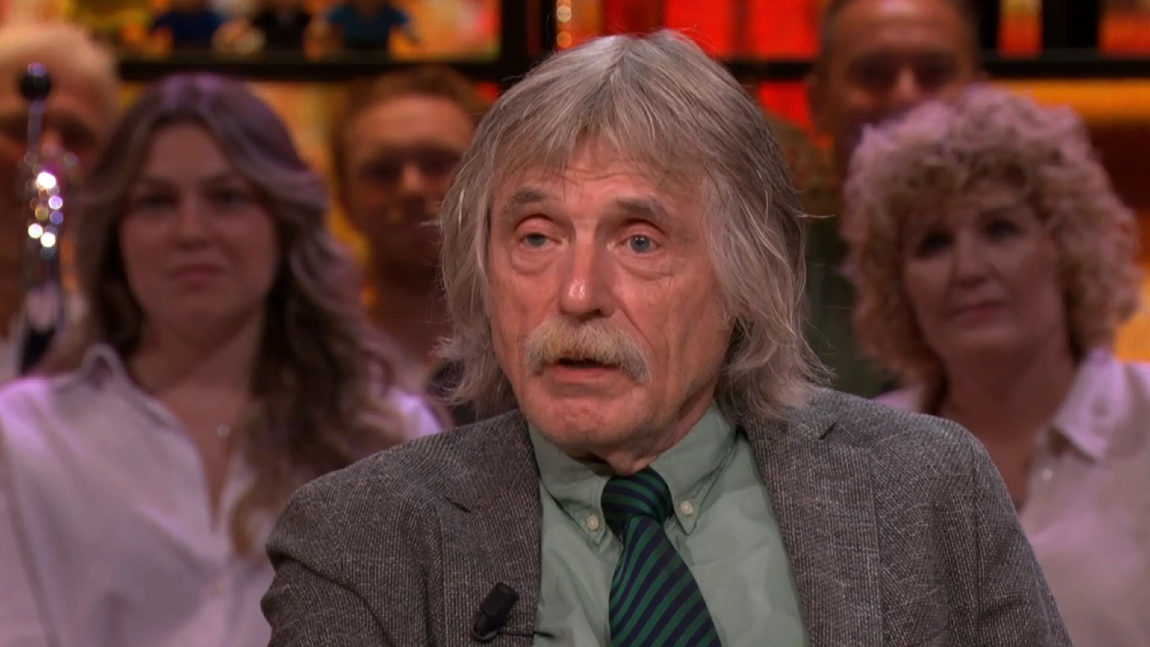Johan: 'Ik ben trots op mezelf dat ik hier zit vanavond...'