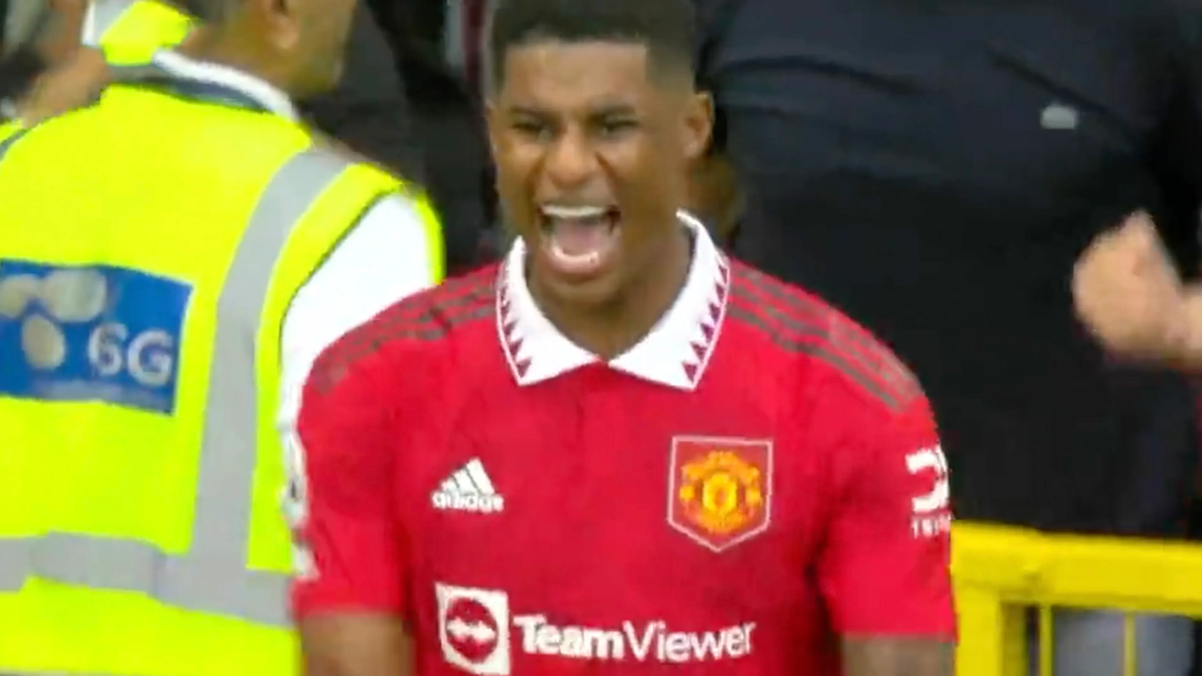 Videogoal: Man United weer op voorsprong! Rashford scoort na heerlijke assist Fernandes