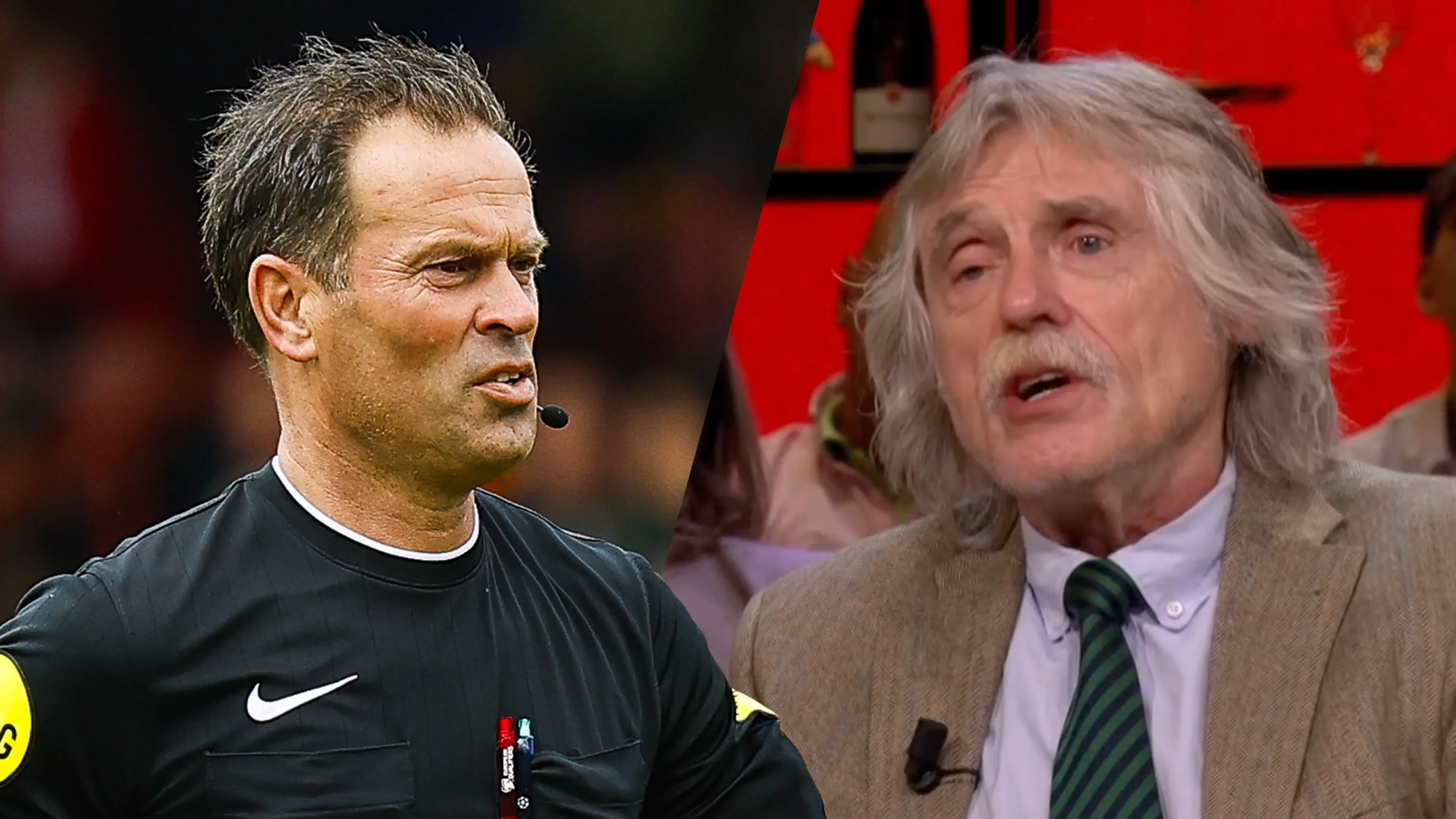 Johan windt zich opnieuw op over rode kaart Wouter Goes: 'Bas Nijhuis maakt er een teringzooi van!'