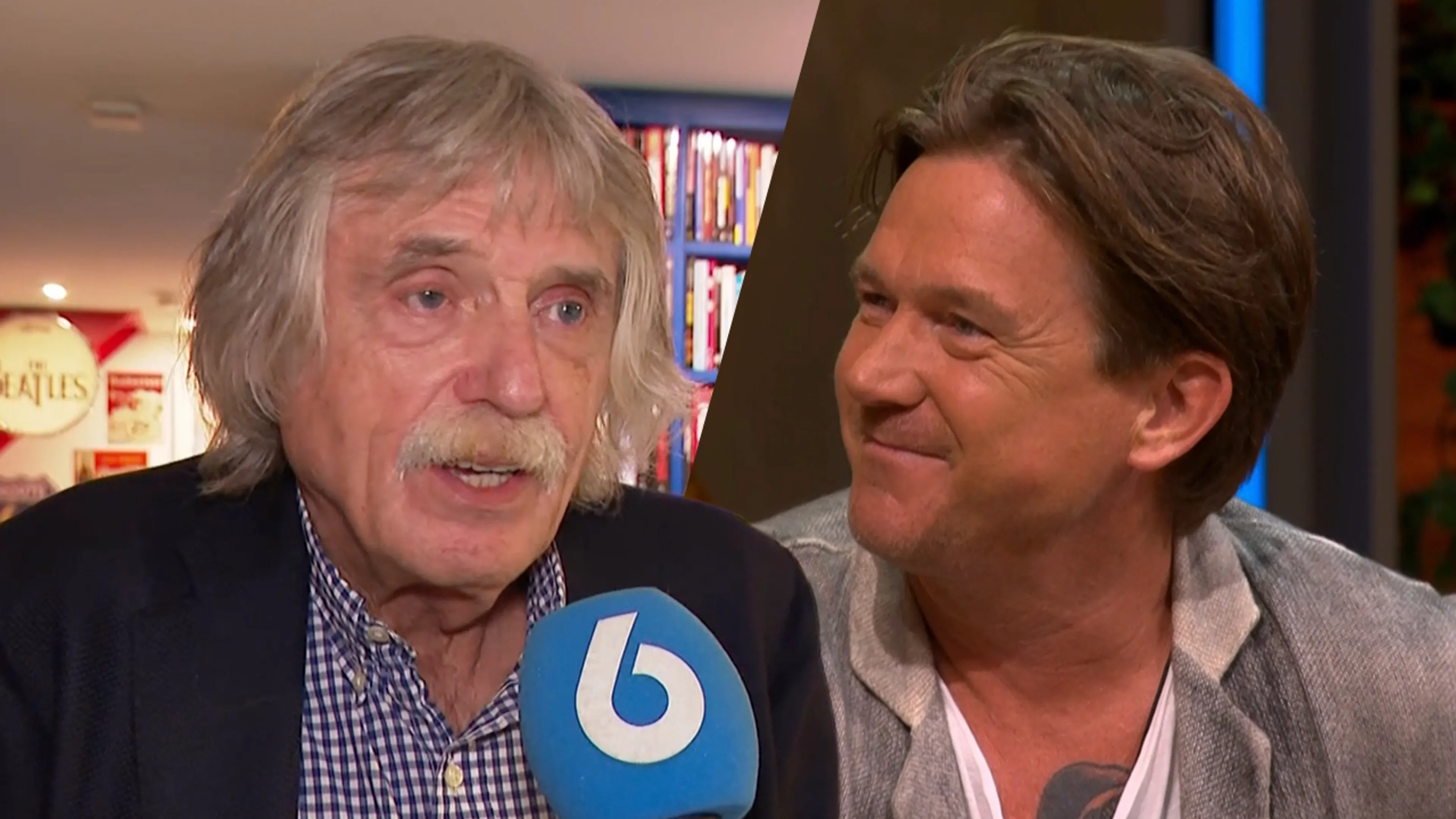 Johan Derksen heeft welgemeend advies voor presentator Johnny de Mol 