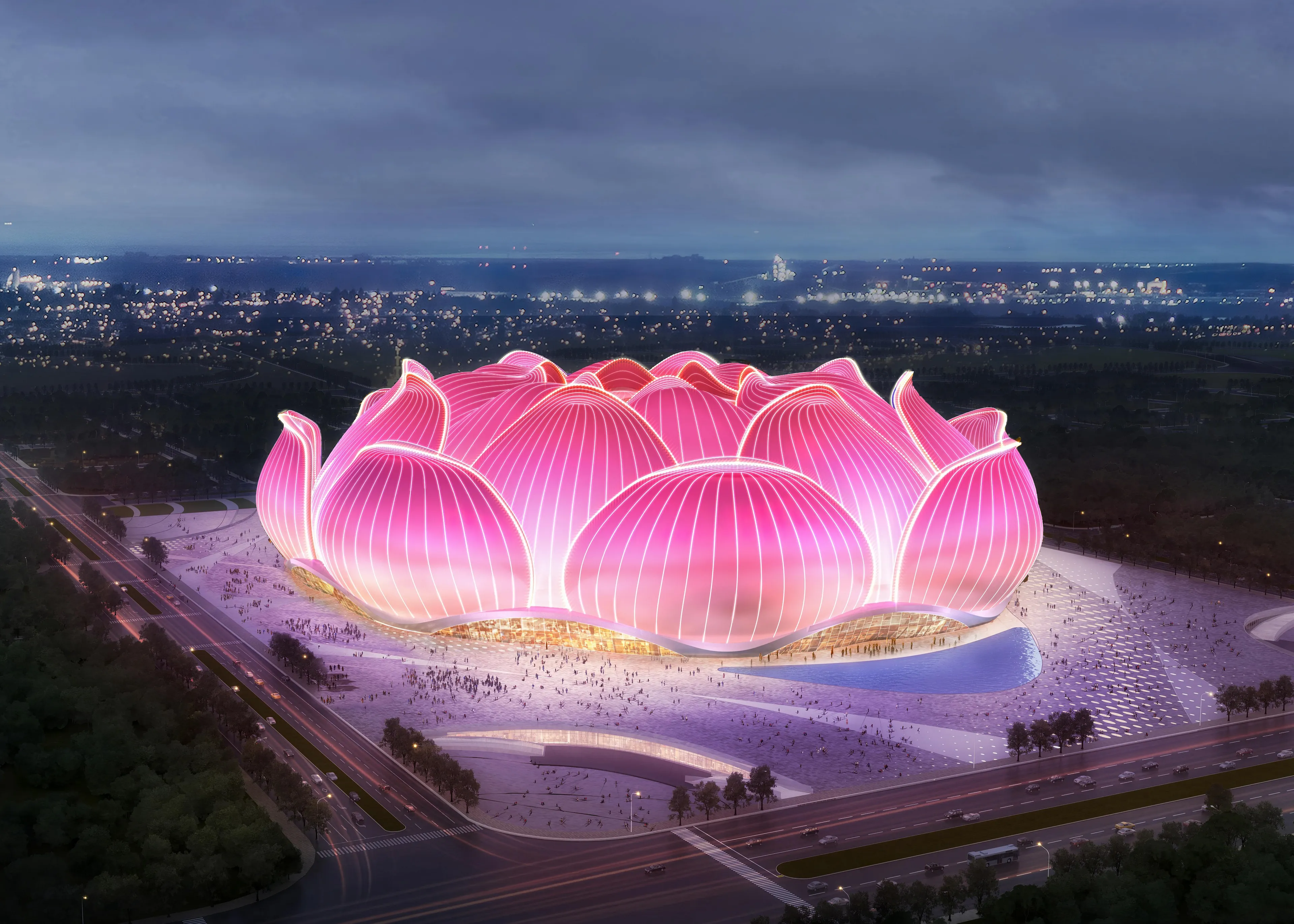 Grootste voetbalstadion ter wereld in de maak in China: 100.000 plekken