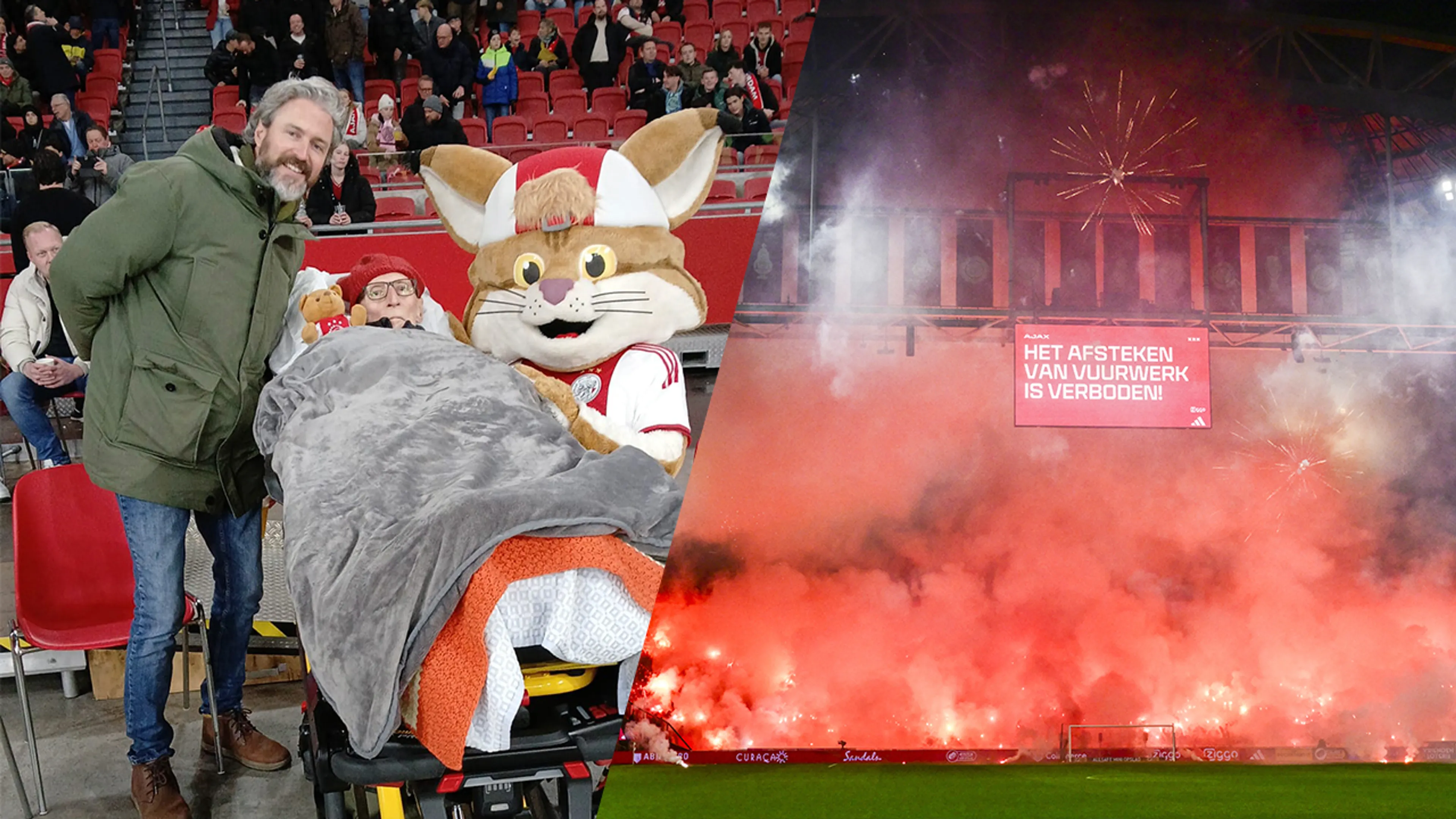Ajax-fan Peter’s (84) laatste wens niet haalbaar: gezondheid laat het niet toe
