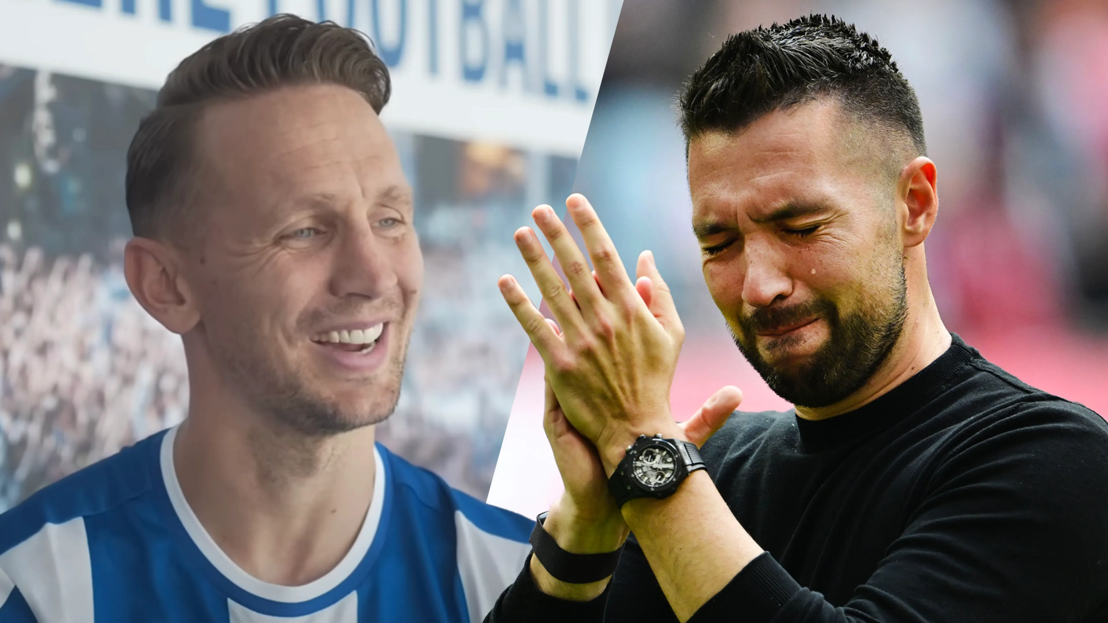 Luuk de Jong sprak met Francesco Farioli: ‘Hij zei: je hebt me laten huilen'