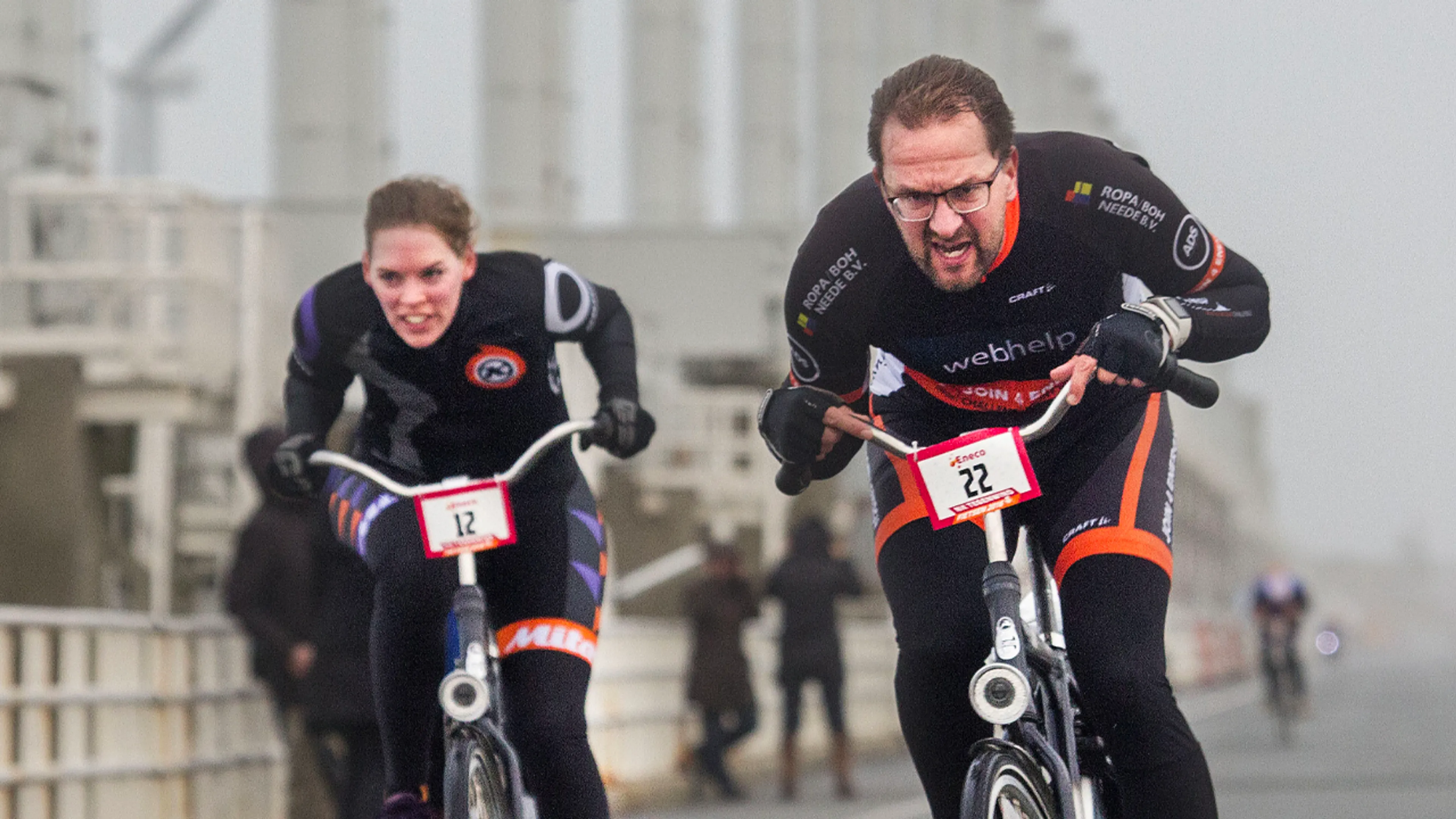 NK Tegenwindfietsen afgelast: het waait te hard