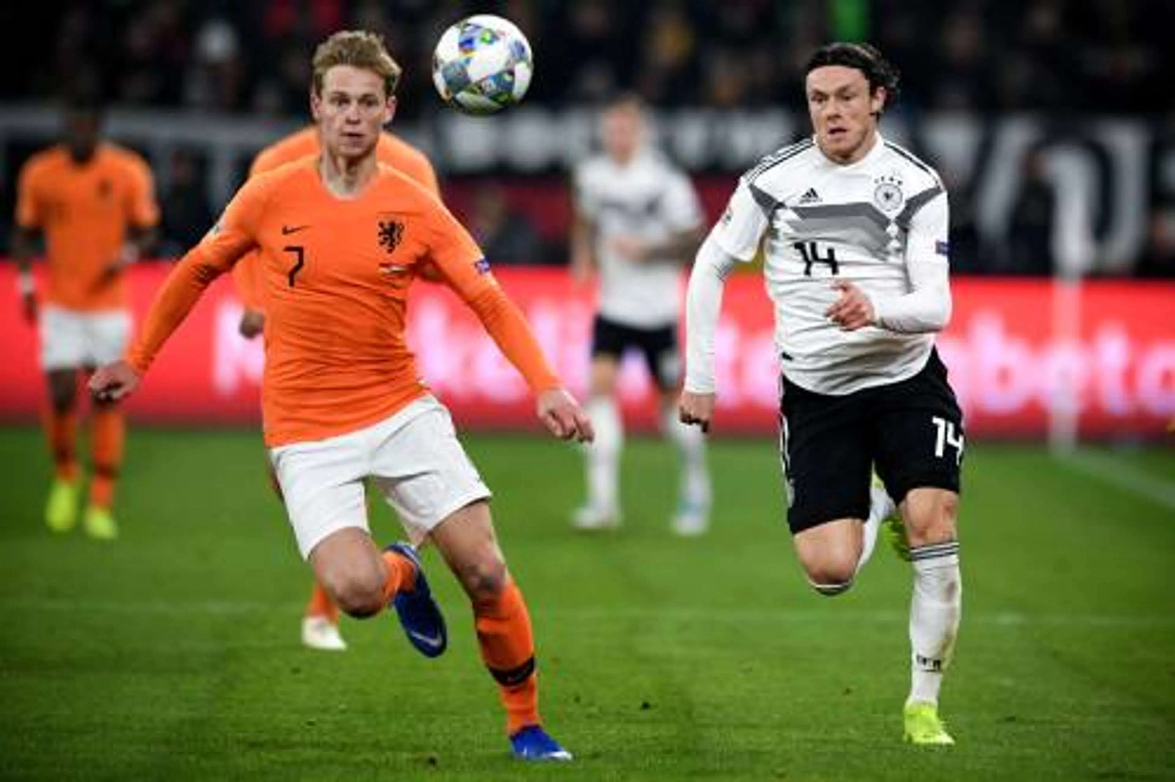 De Jong: op z'n Duits naar halve finale