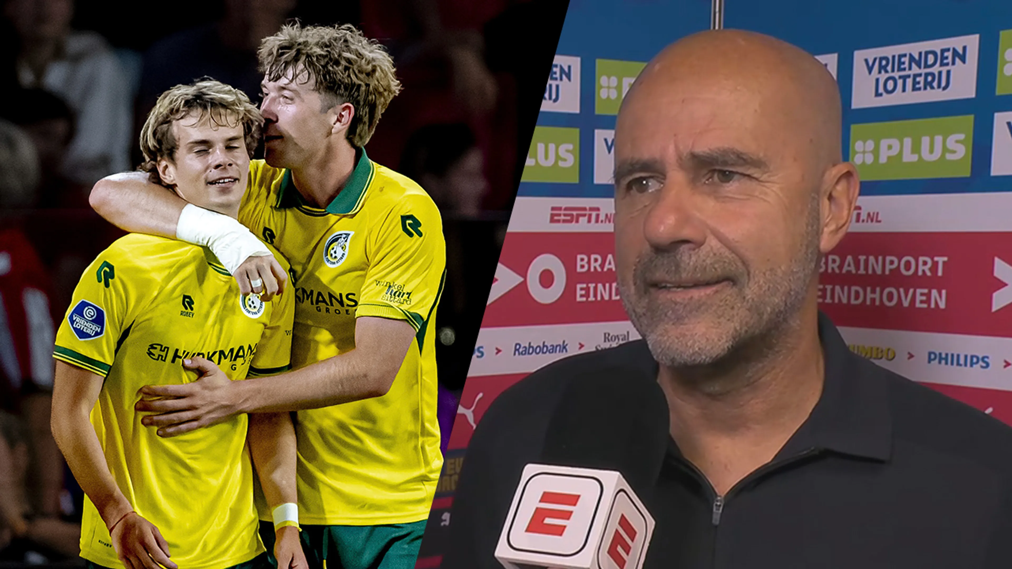 Peter Bosz bijt van zich af na puntenverlies tegen Fortuna: 'Dit vind ik zo raar wat je nu zegt!'