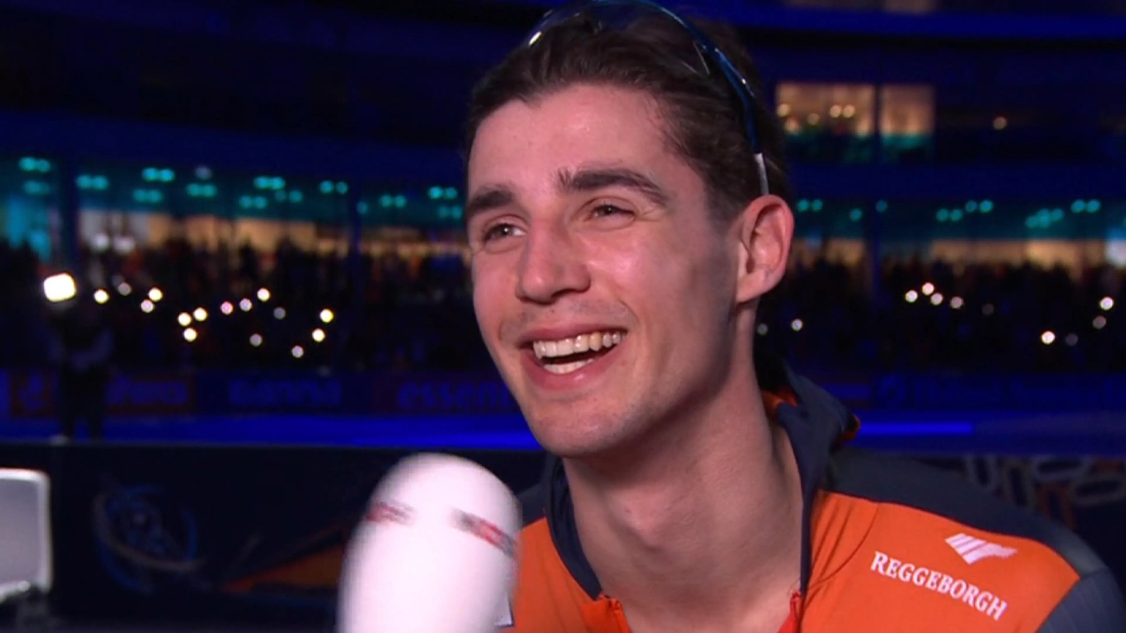 Jenning de Boo was opnieuw z'n schaatsen vergeten: 'Daar gaan we het niet over hebben!'