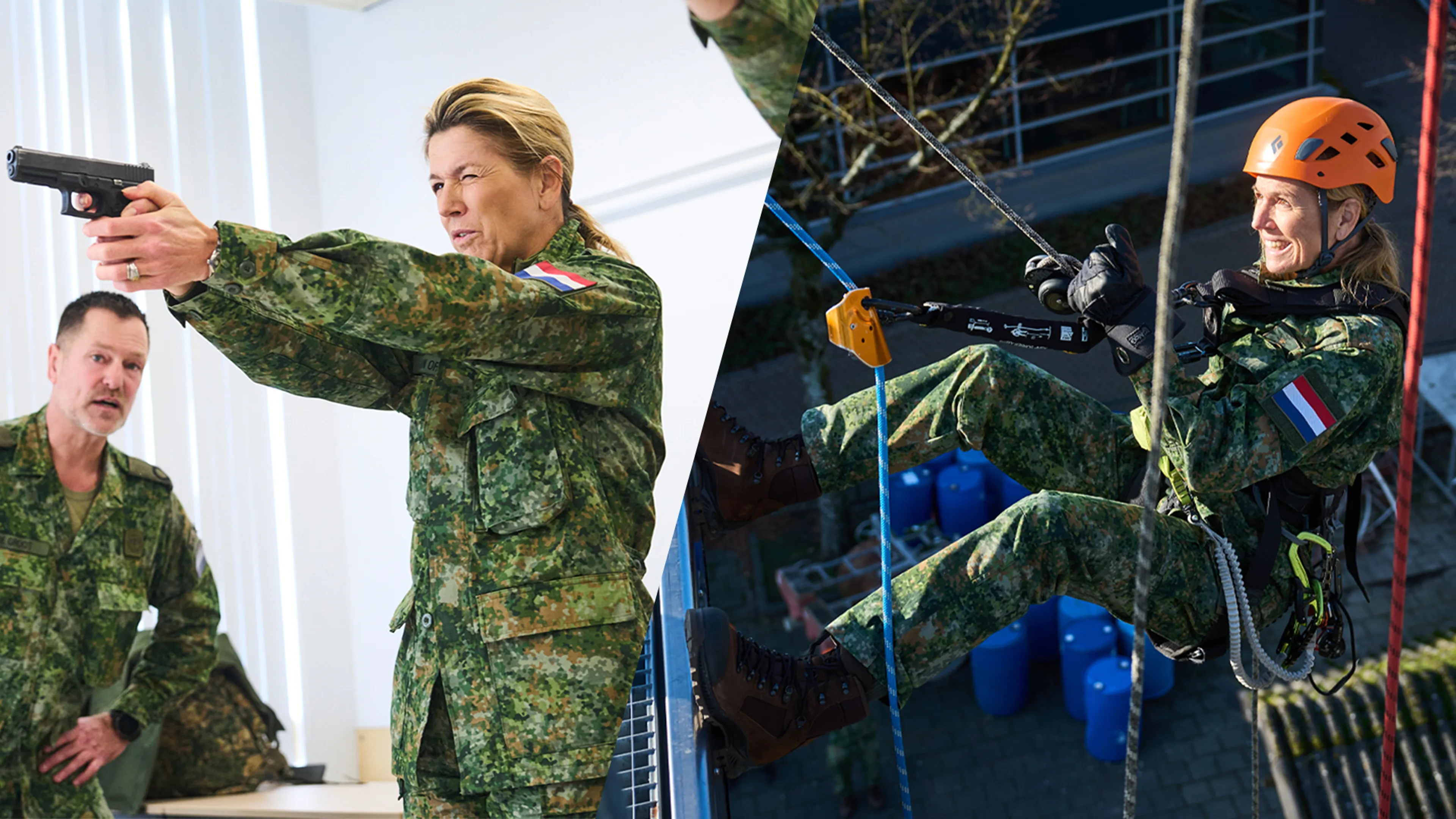 In beeld: Koningin Máxima begonnen met opleiding tot reservist