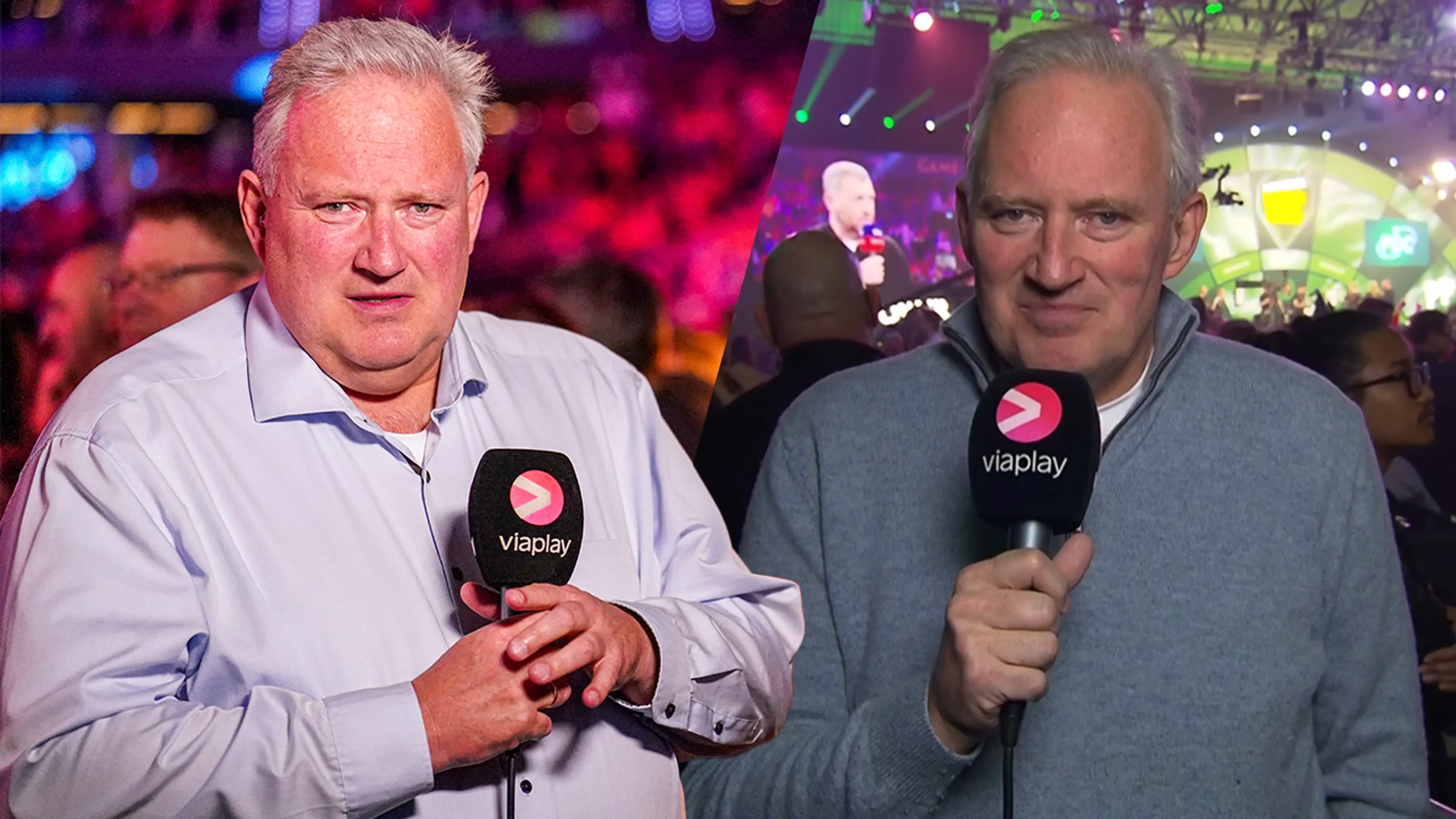 Arjan 'The Feather' van der Giessen amper te herkennen op WK darts: 'Ik ben nu 47 kilo kwijt'