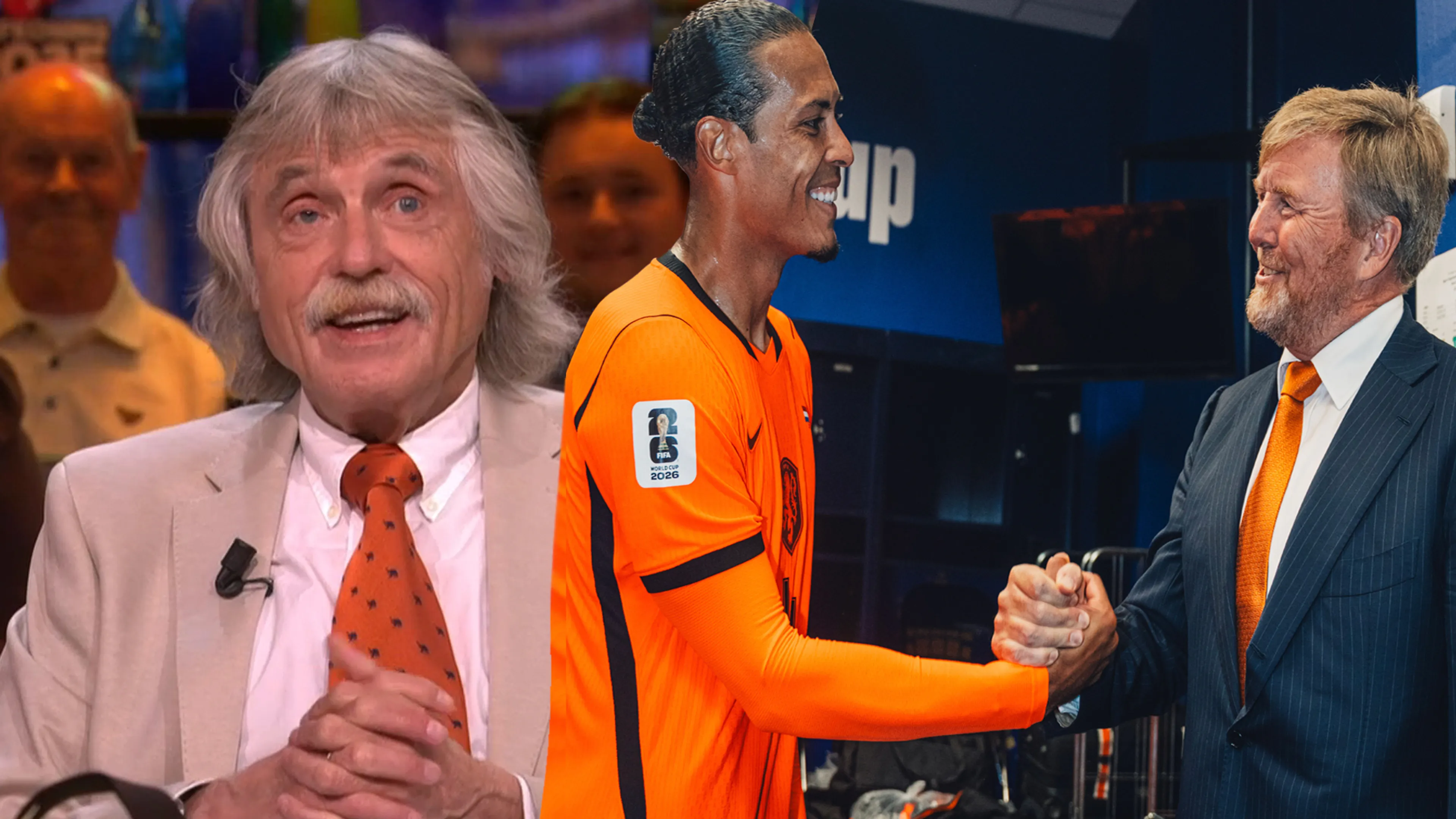 Johan Derksen lovend over koning Willem-Alexander: 'Waarom kan hij niet altijd zo zijn?'