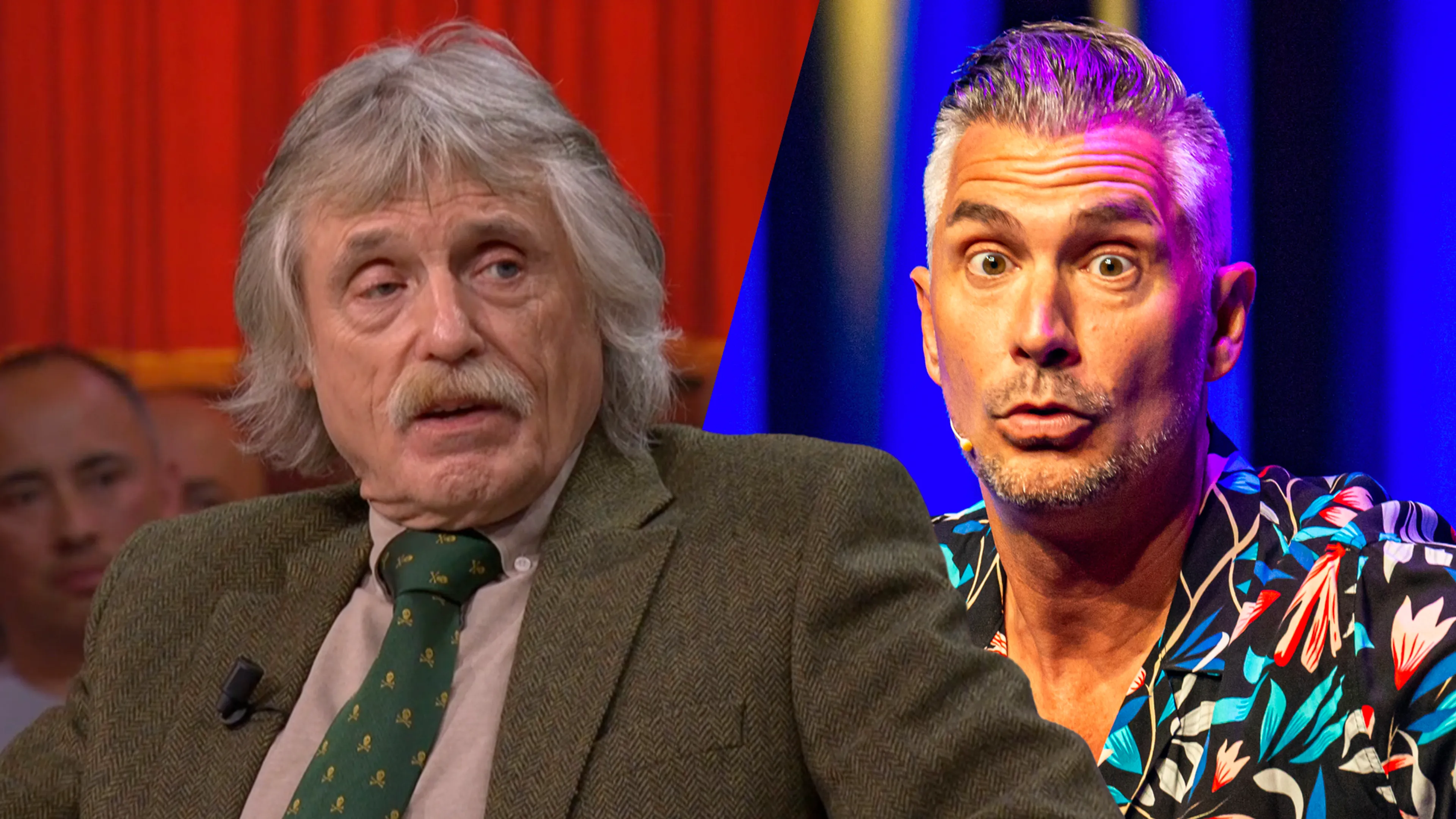 Johan Derksen begrijpt dat oudejaarsconference Guido Weijers nog niet is aangekocht