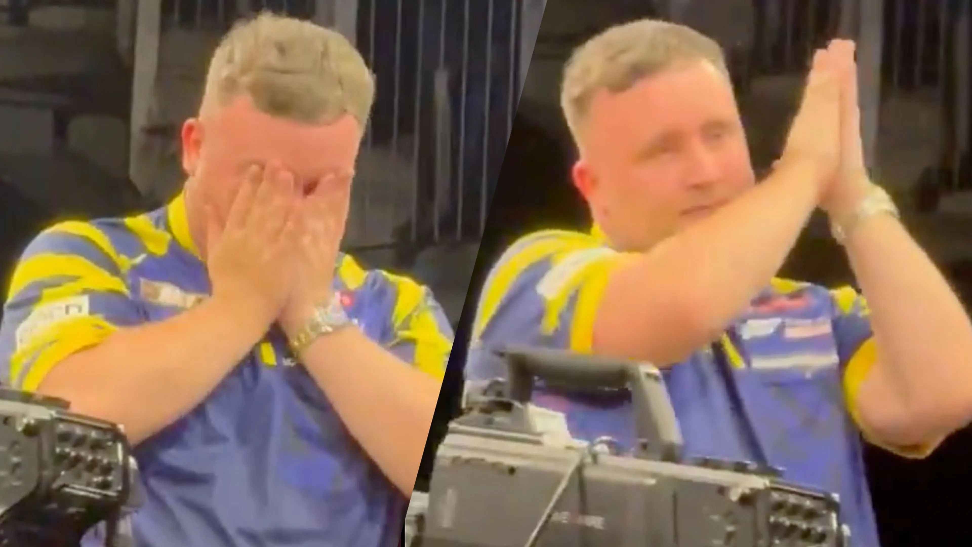 Video: Luke Littler barst in tranen uit na winst Premier League Darts