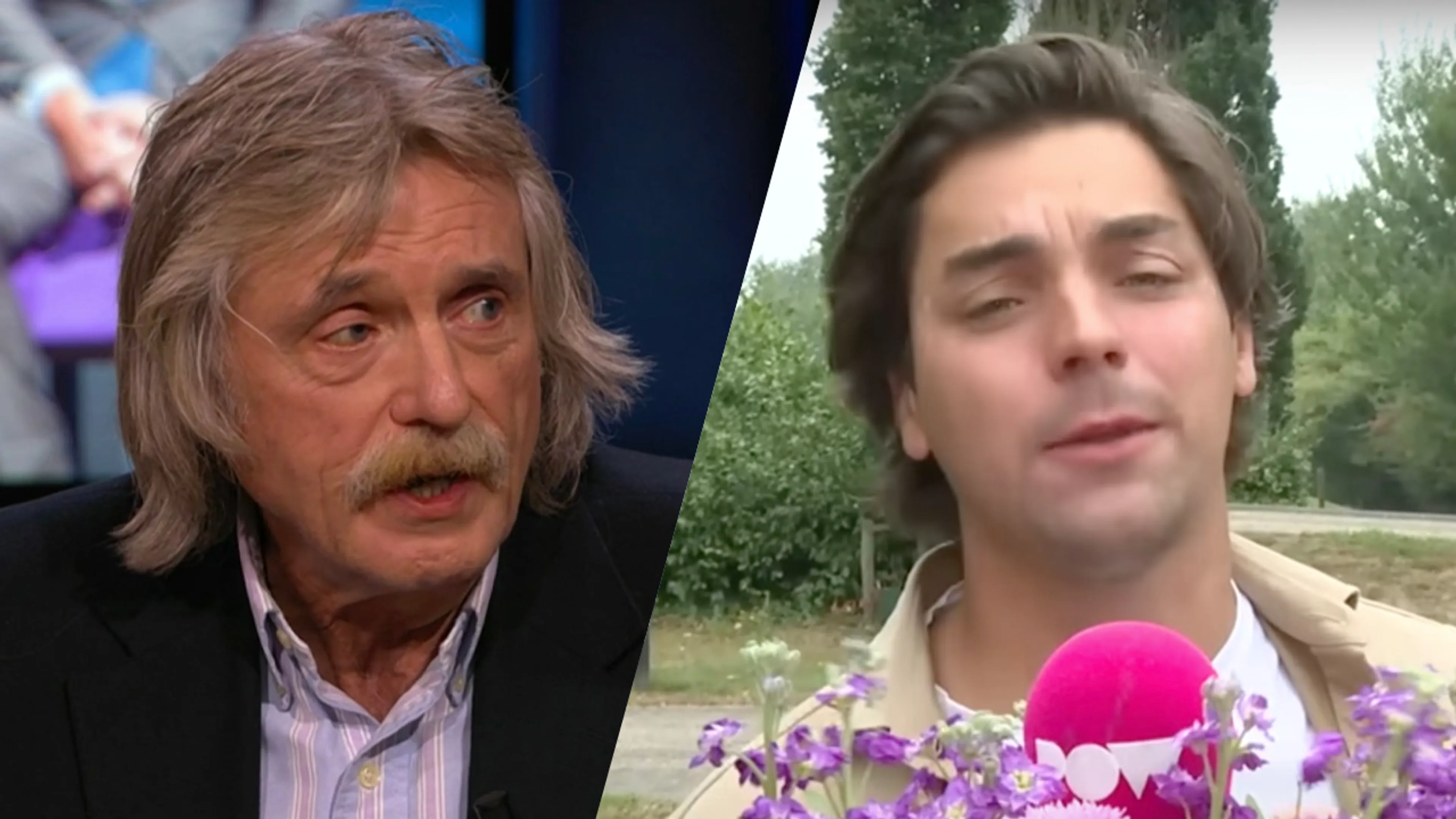 Johan niet gediend van PowNed-verslaggever: 'Als jij even je bek houdt!' 