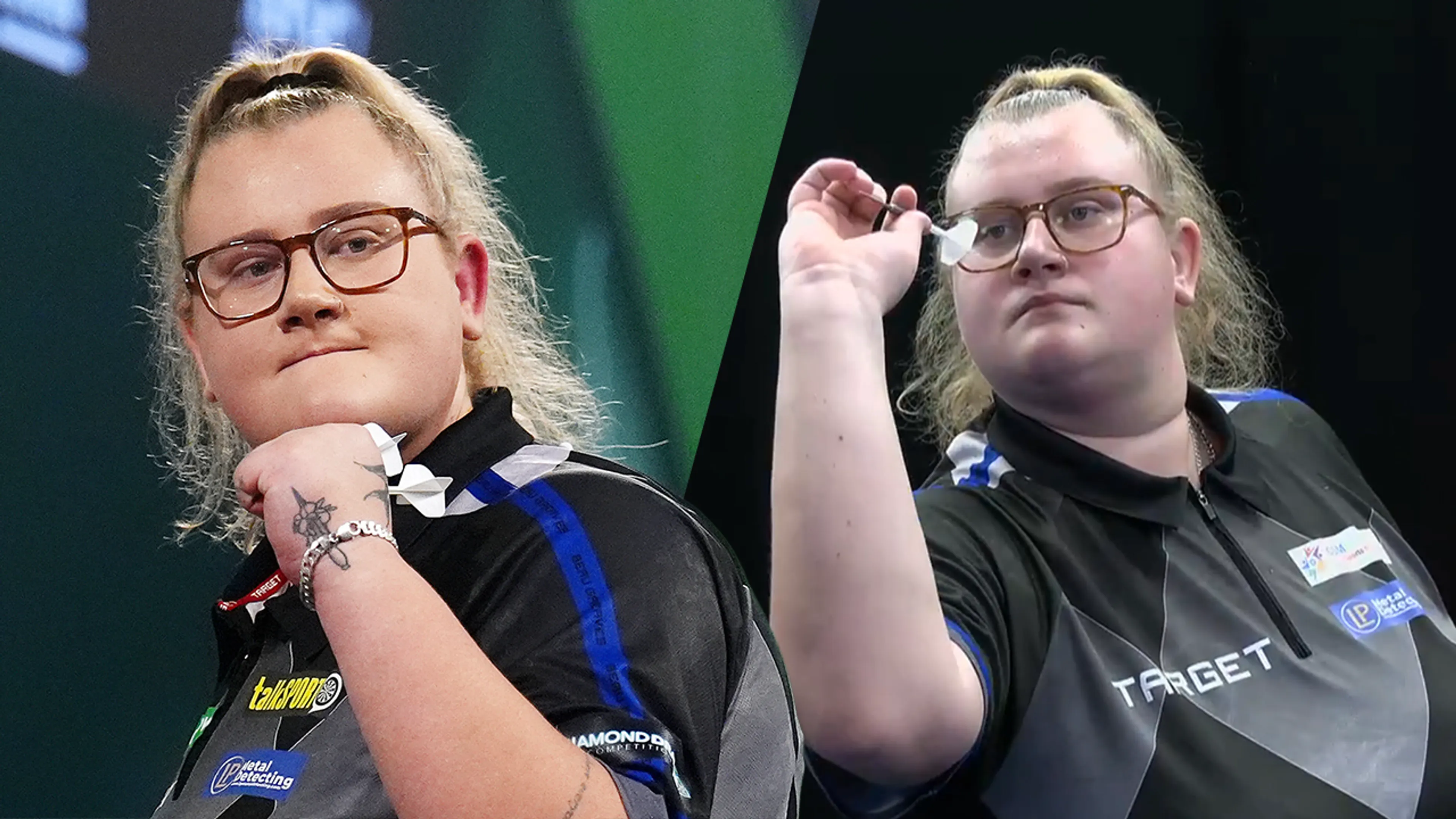 Video: Beau Greaves gooit als eerste vrouw negendarter op PDC ProTour