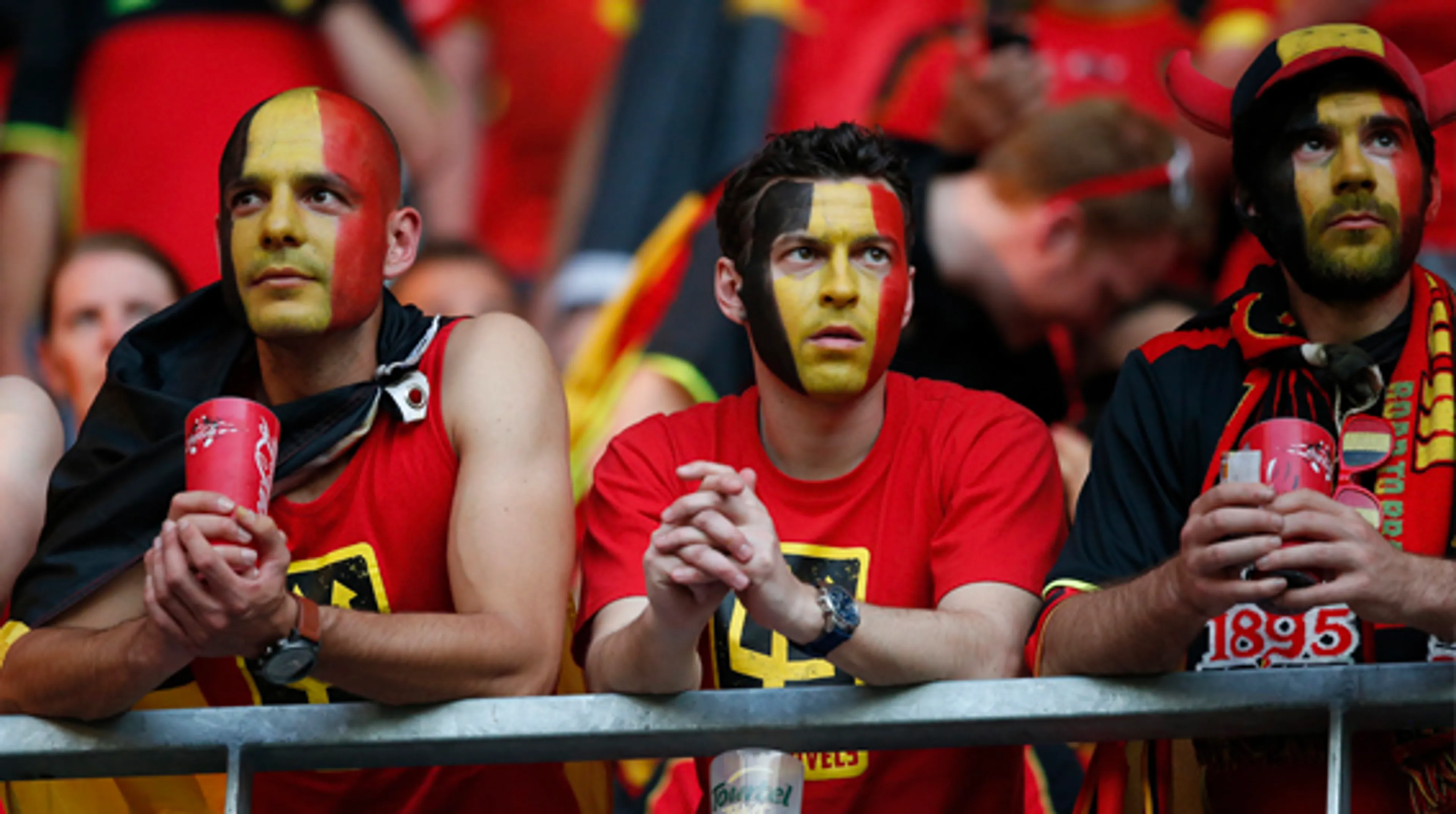 Belgische supporters 'heel diep in het hart geraakt'