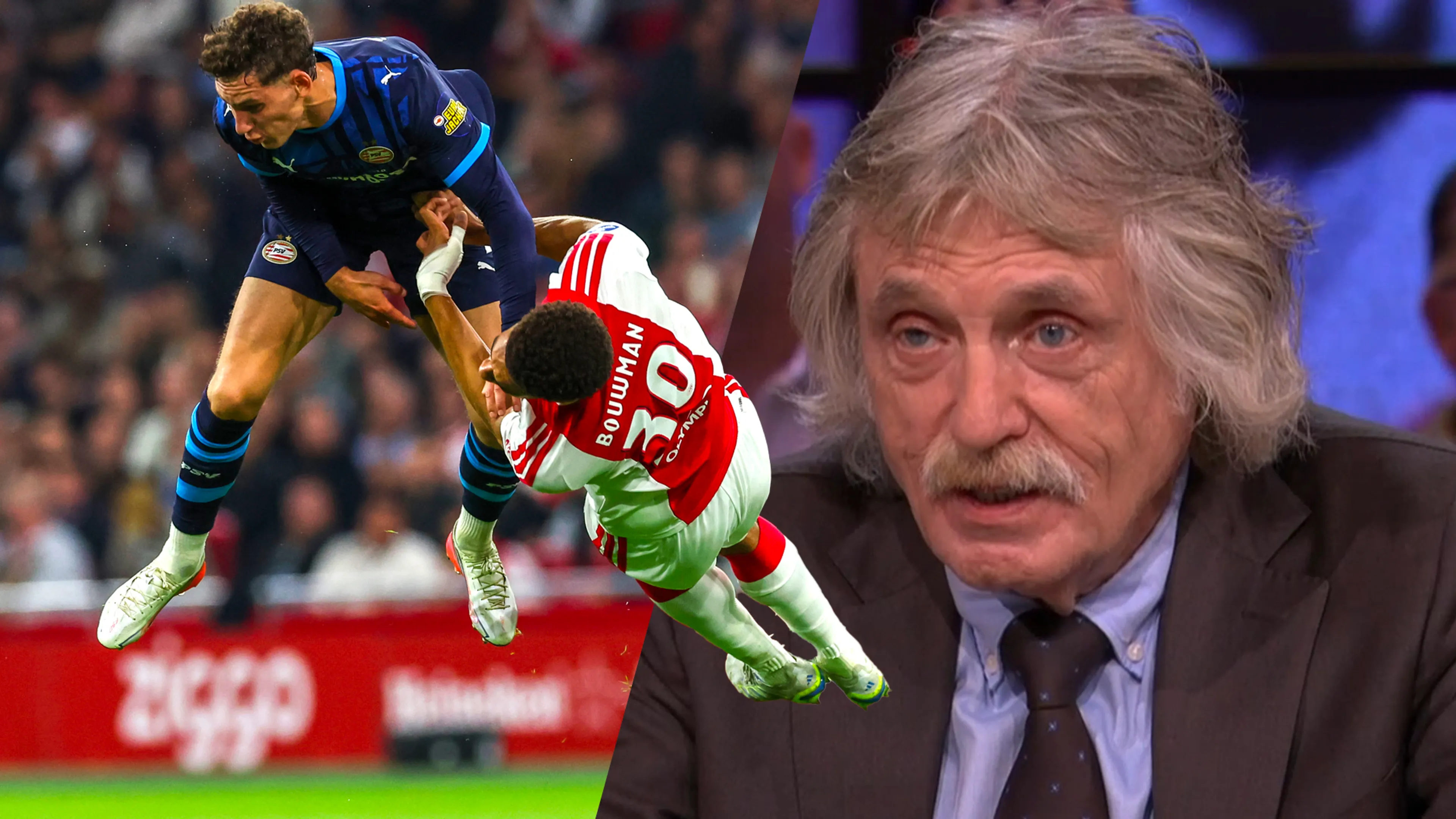 Johan Derksen stellig: ‘Van Bommel had niet eens geel moeten krijgen!’