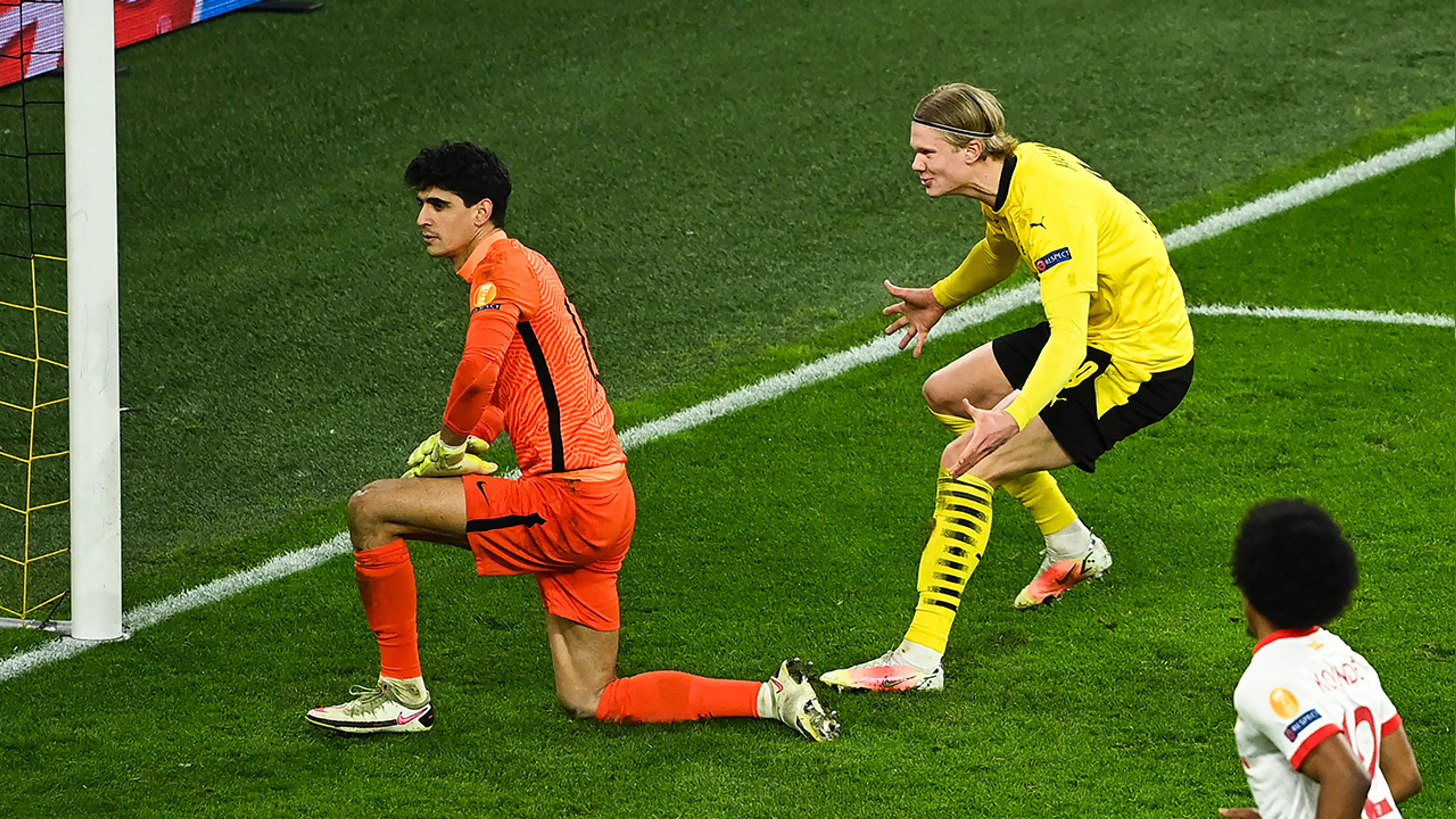De reden dat Haaland op uitdagende wijze juichte richting Sevilla-keeper