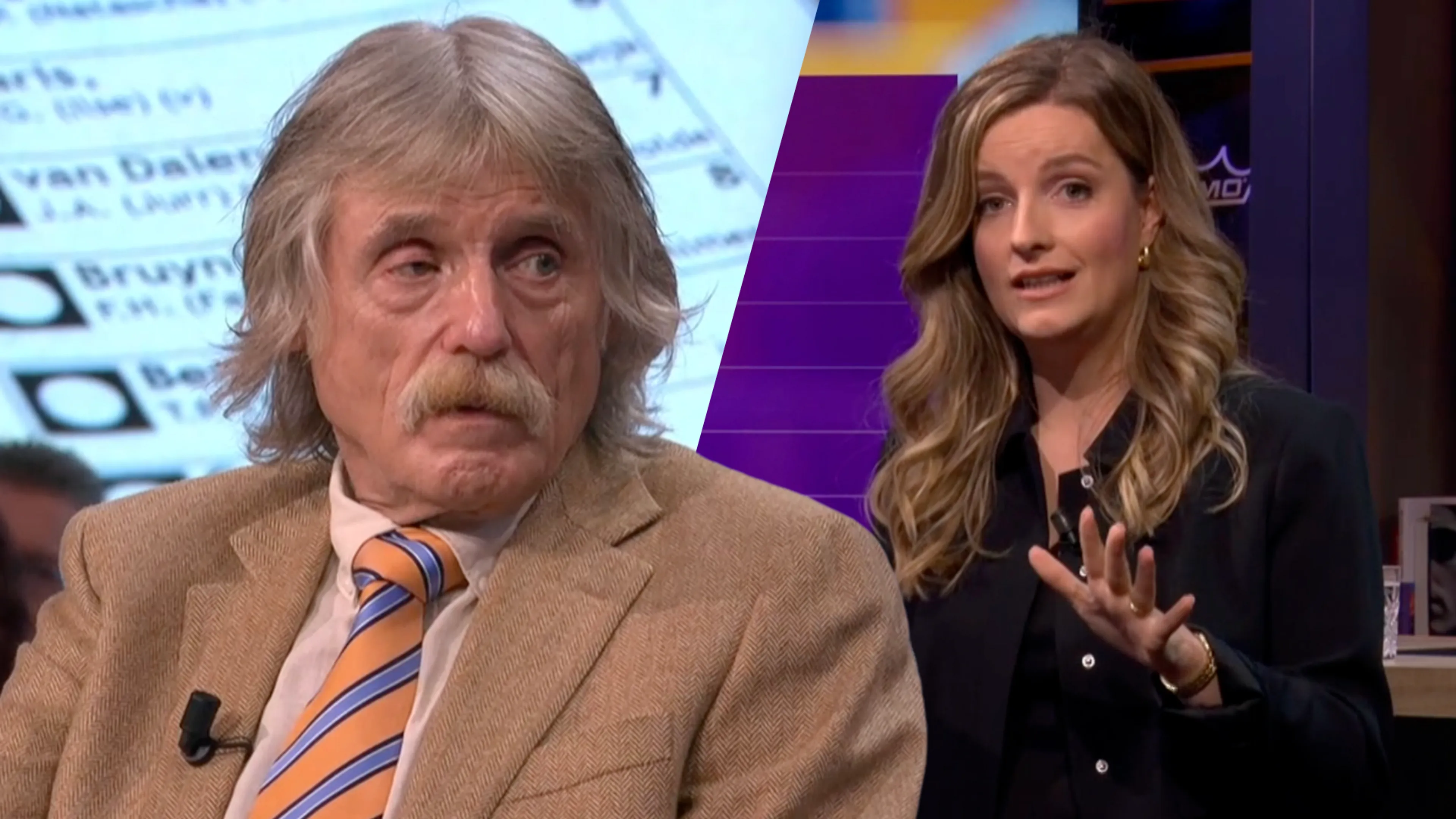 Merel Ek presenteert eerste exitpoll, Vandaag Inside-tafel geeft eerste reactie