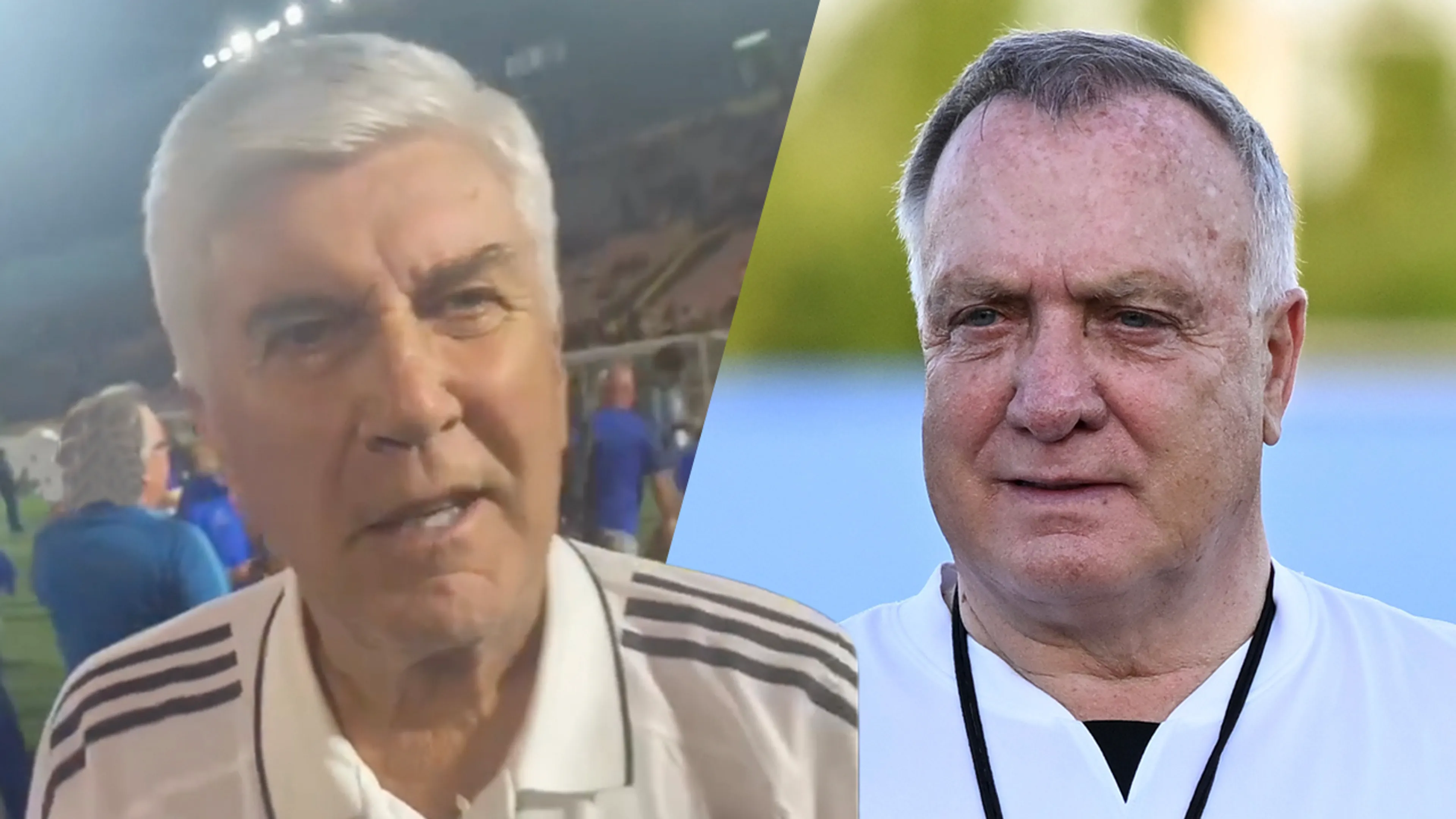 Video: Cor Pot spreekt boodschap in voor Dick Advocaat: 'Vriend, dit is voor jou gedaan!'