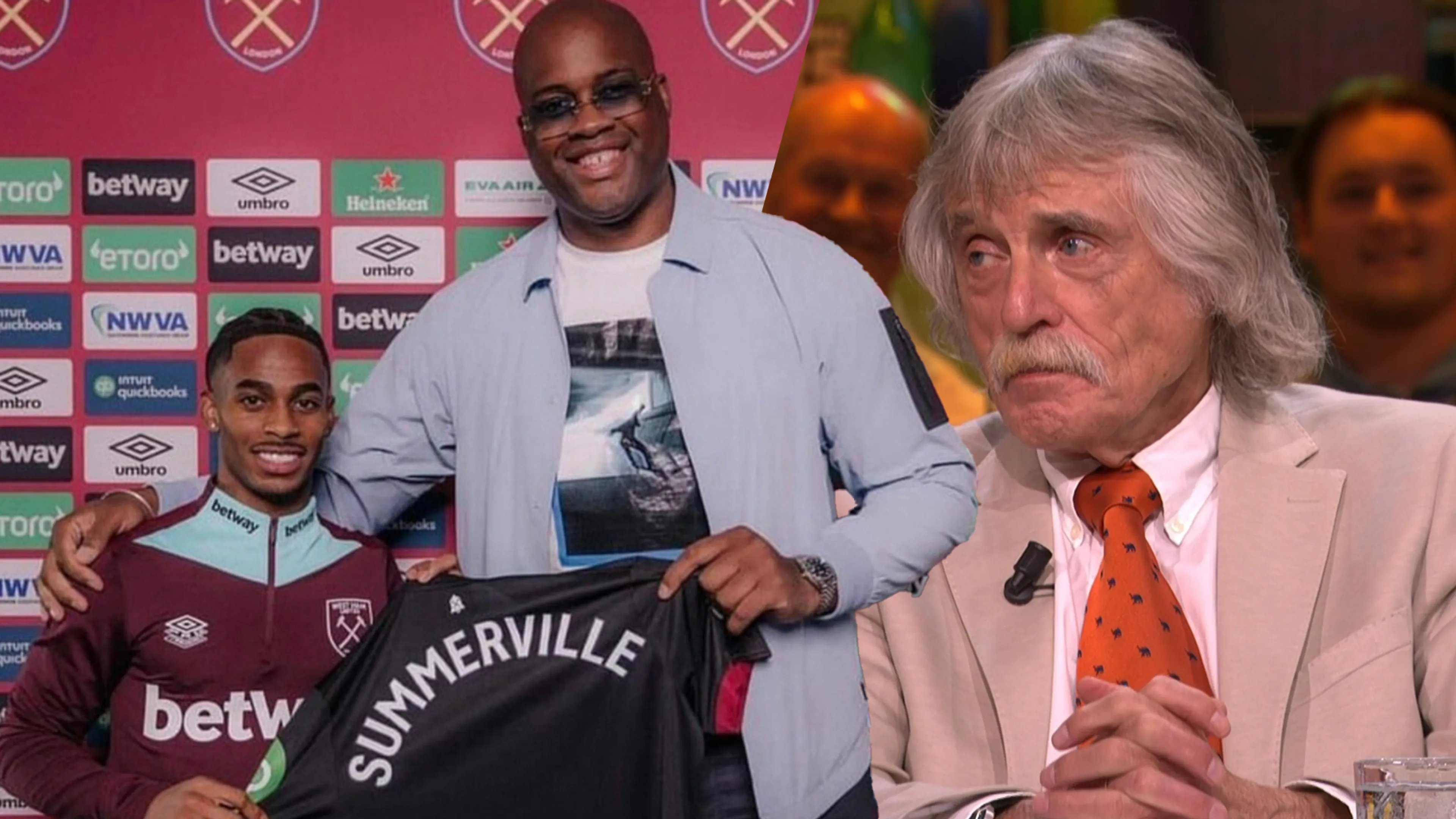 Johan Derksen ziet zaakwaarnemer van Crysencio Summerville: 'Die kun je niks weigeren'