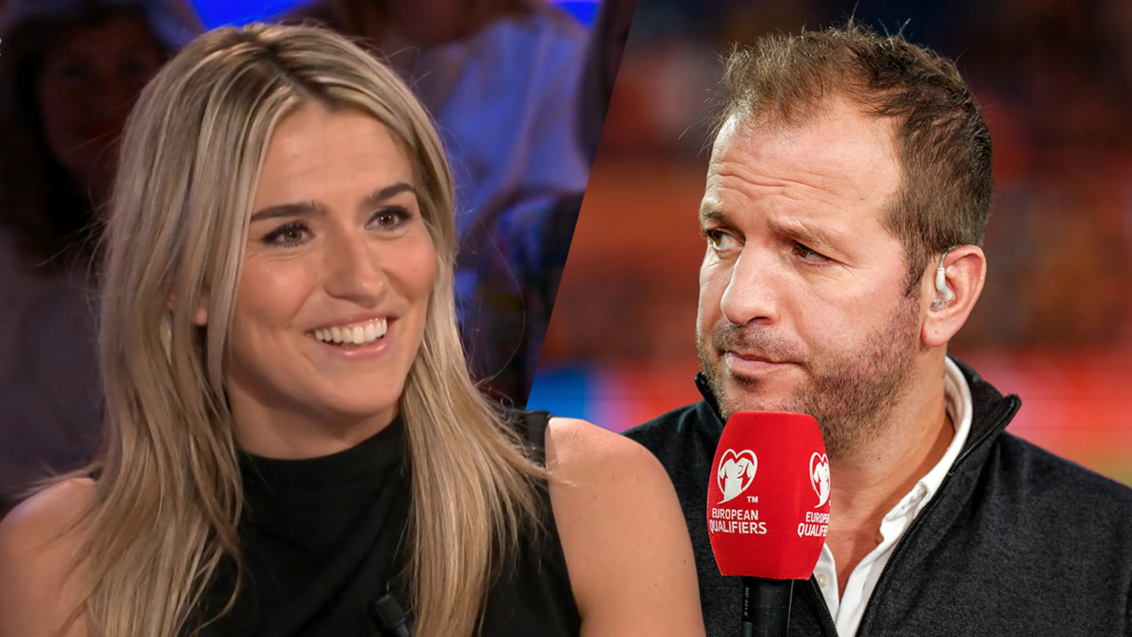 Rafael van der Vaart 'op z'n kop gekregen' van Estavana Polman: 'Maarja, zijn ook net mensen'