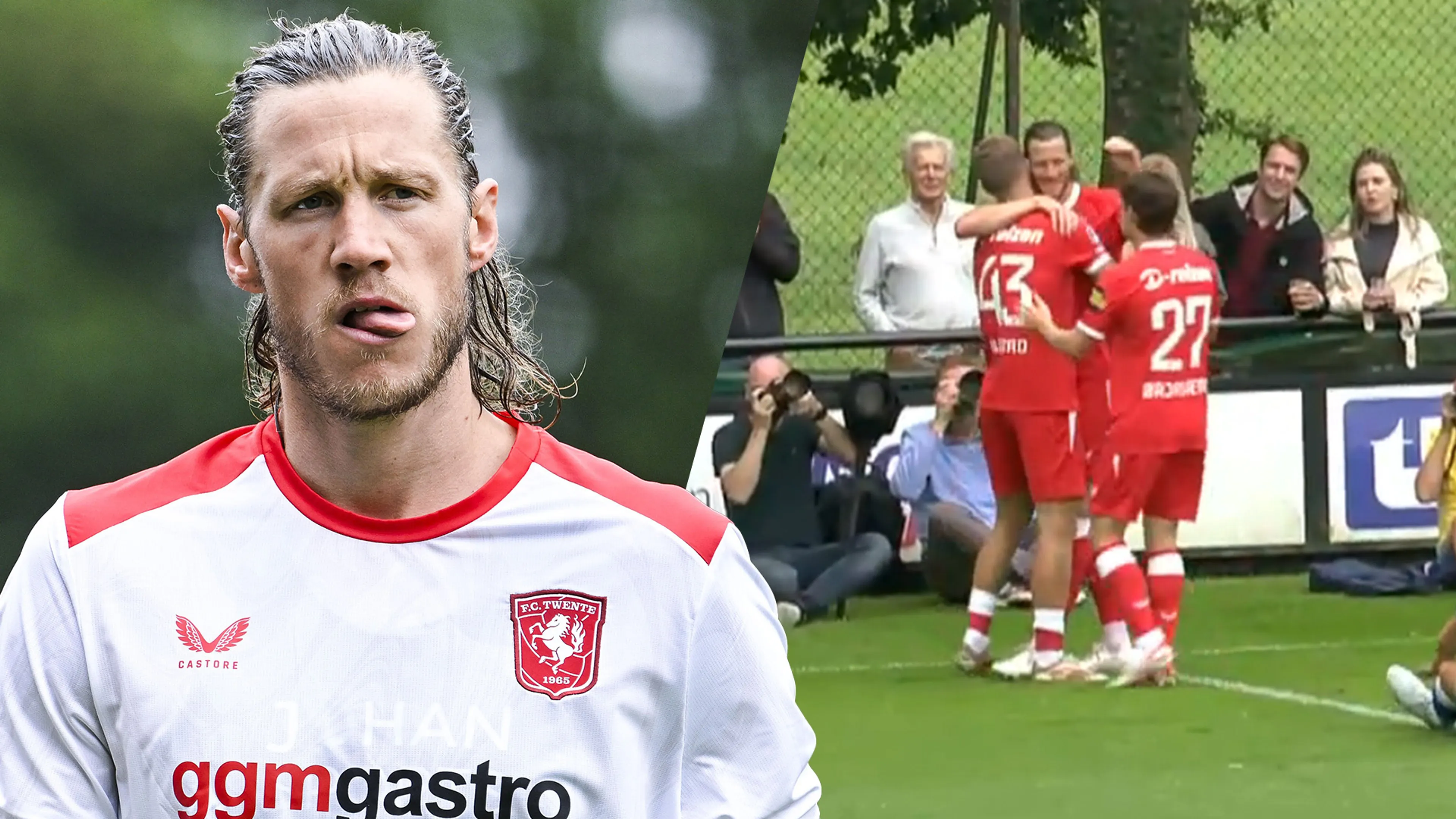 Wout Weghorst heeft zes minuten nodig voor eerste doelpunt in dienst van FC Twente